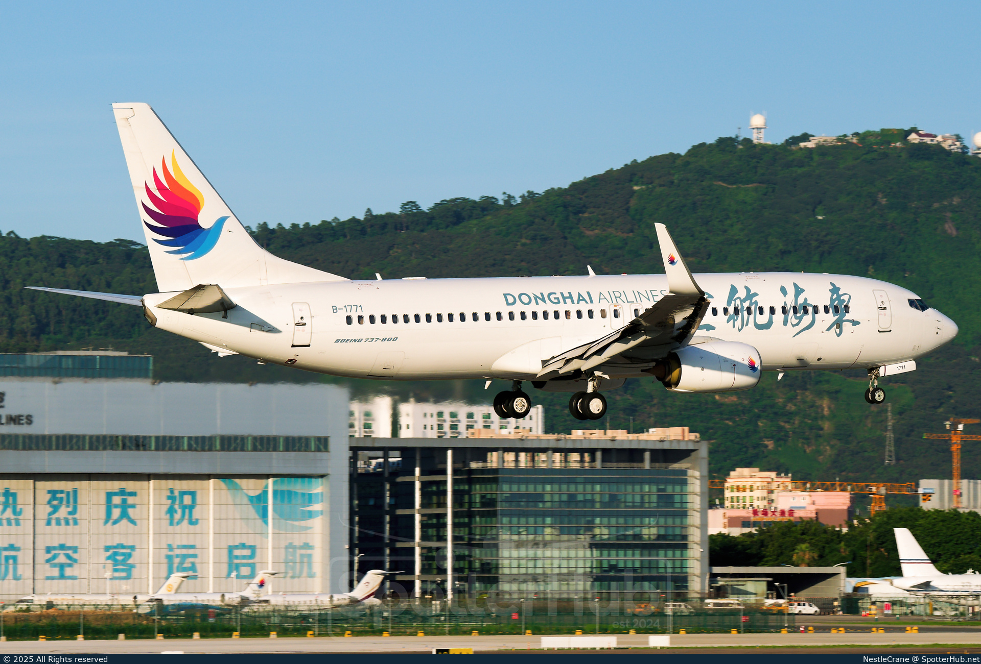 Photo of B-1771 - Boeing 737-8Q8 operated by Donghai Airlines