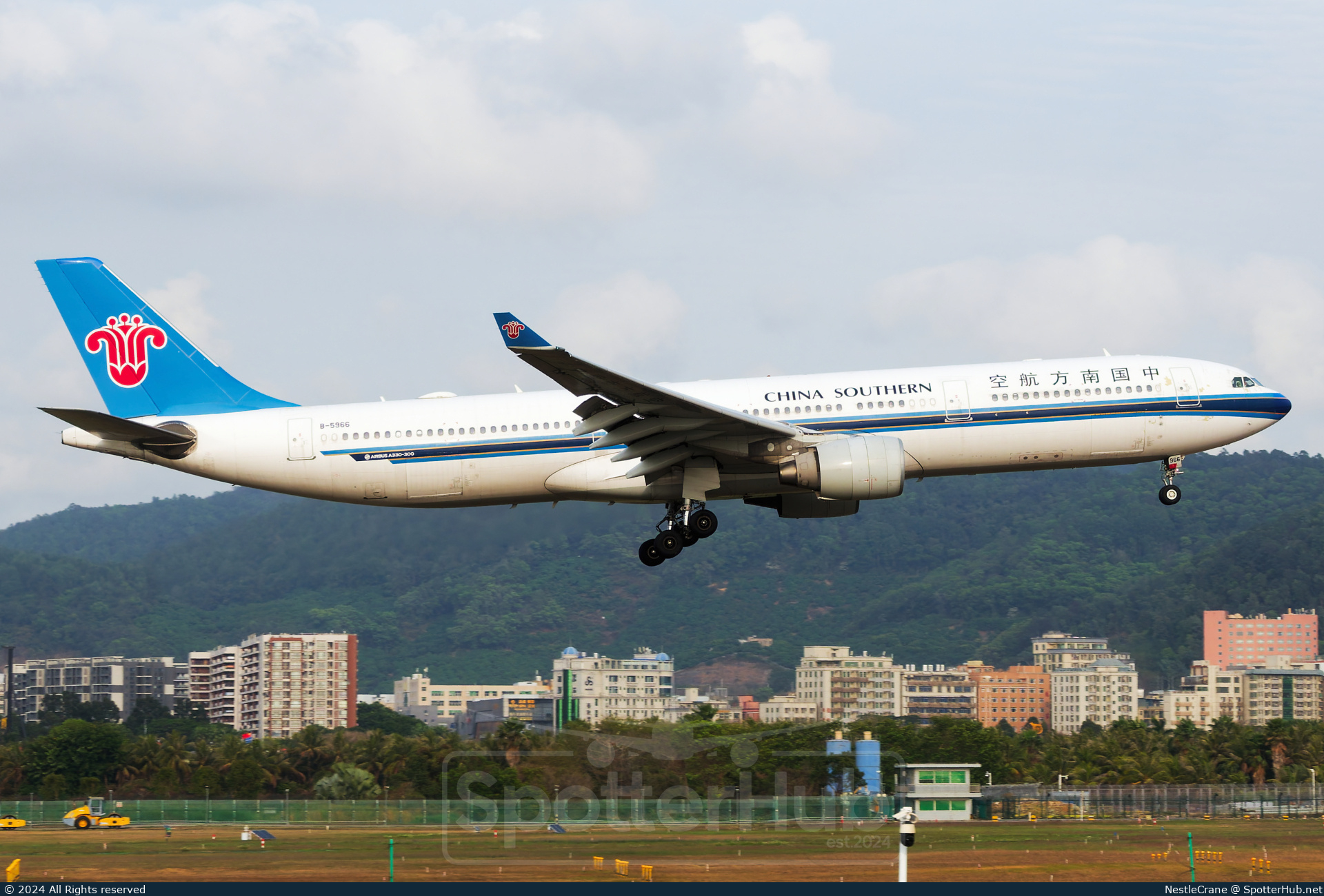Photo of B-5966 - Airbus A330-323 operated by China Southern Airlines