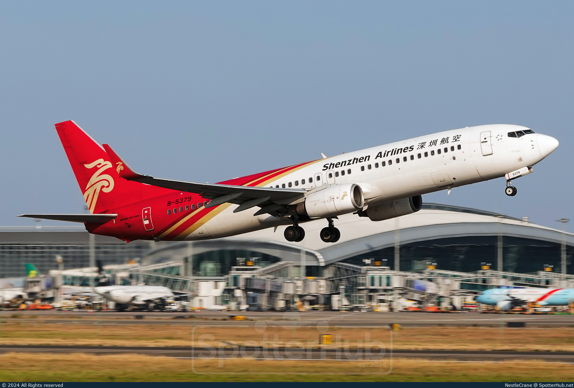 Photo of B-5379 - Boeing 737-8AL operated by Shenzhen Airlines