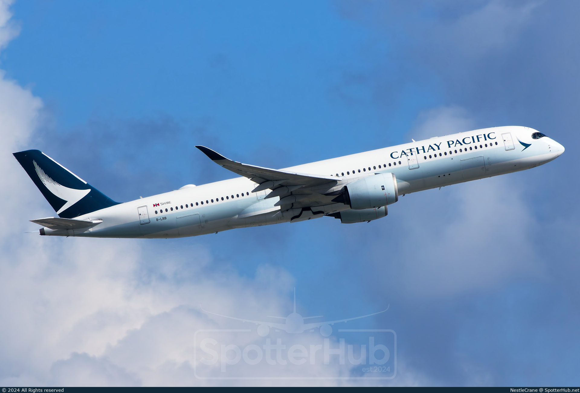 Photo of B-LRB - Airbus A350-941 operated by Cathay Pacific Airways