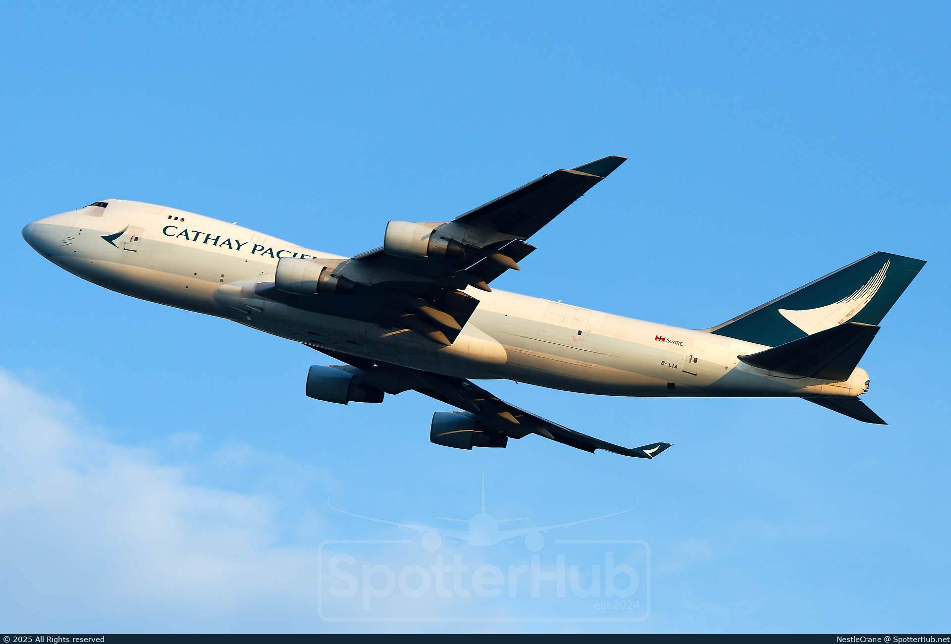 Photo of B-LIA - Boeing 747-467F(ER) operated by Cathay Pacific Cargo