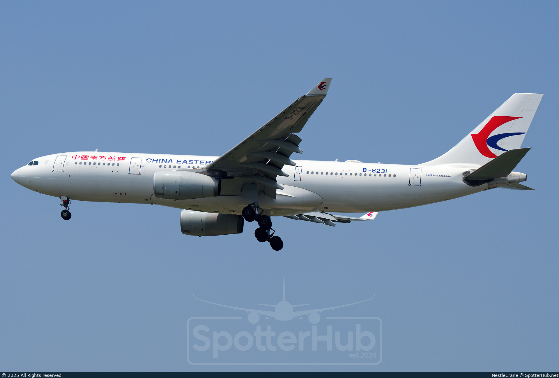 Photo of B-8231 - Airbus A330-243 operated by China Eastern Airlines