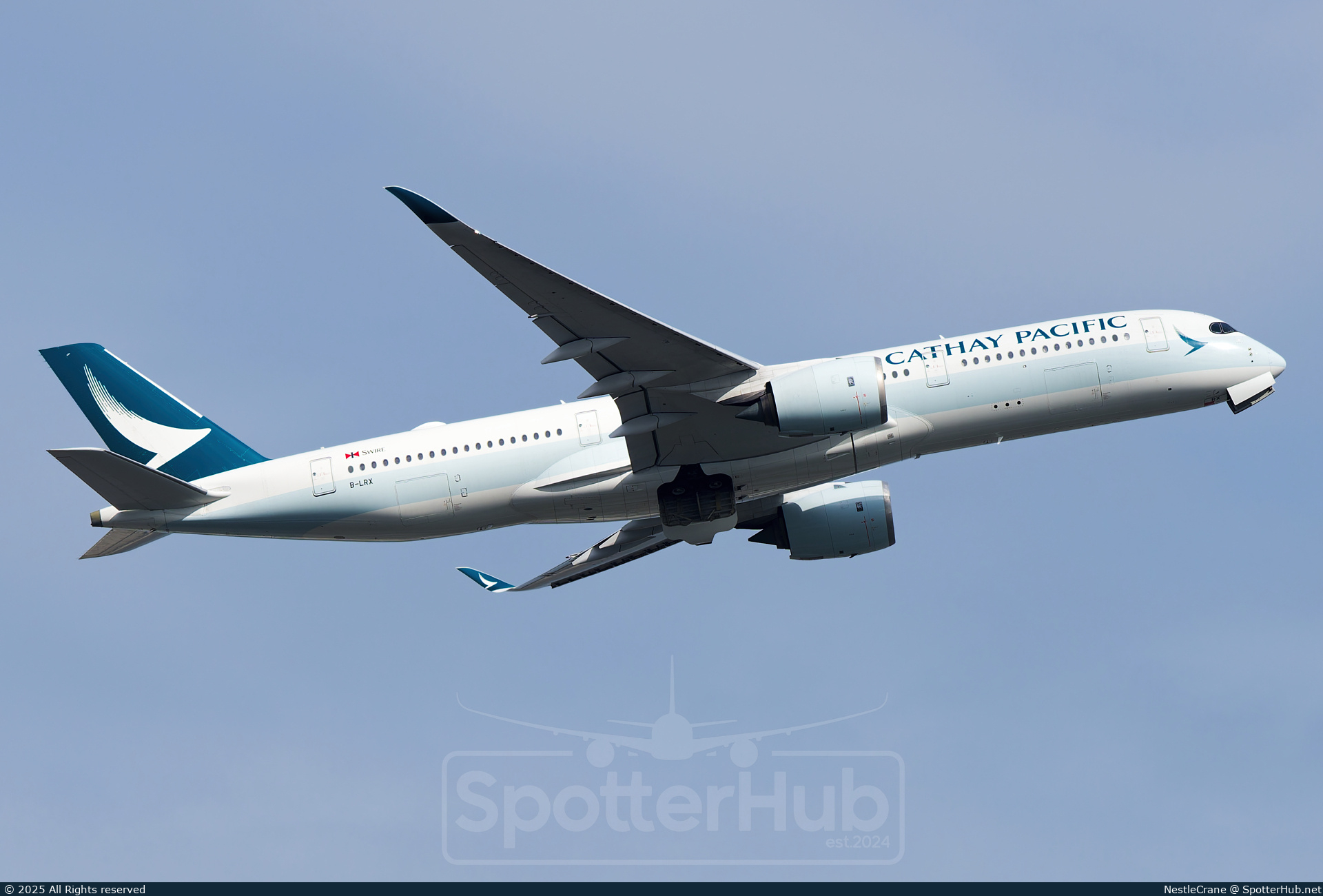 Photo of B-LRX - Airbus A350-941 operated by Cathay Pacific Airways
