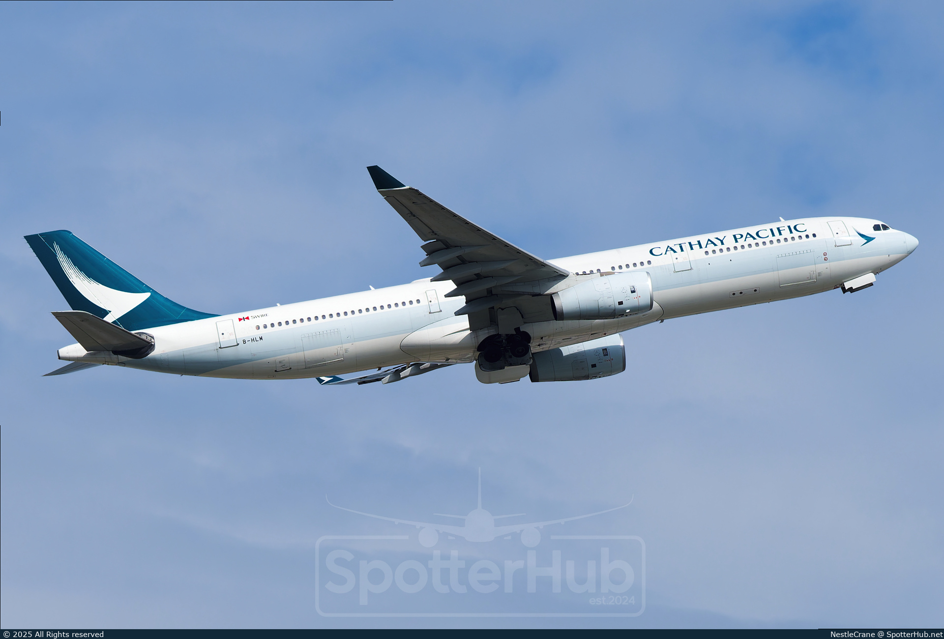 Photo of B-HLM - Airbus A330-343 operated by Cathay Pacific Airways
