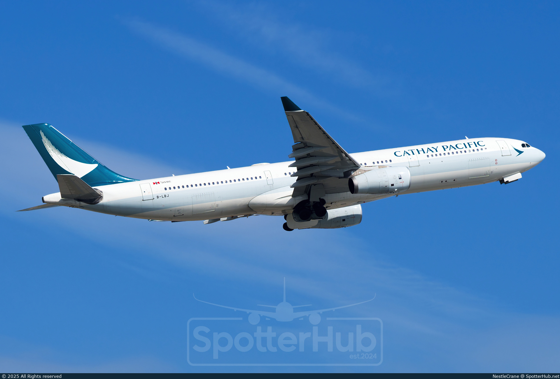 Photo of B-LBJ - Airbus A330-343 operated by Cathay Pacific Airways