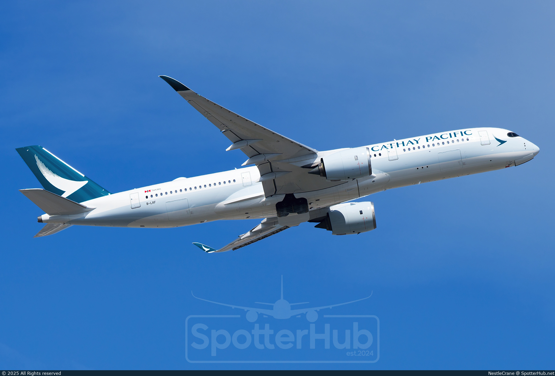Photo of B-LRF - Airbus A350-941 operated by Cathay Pacific Airways