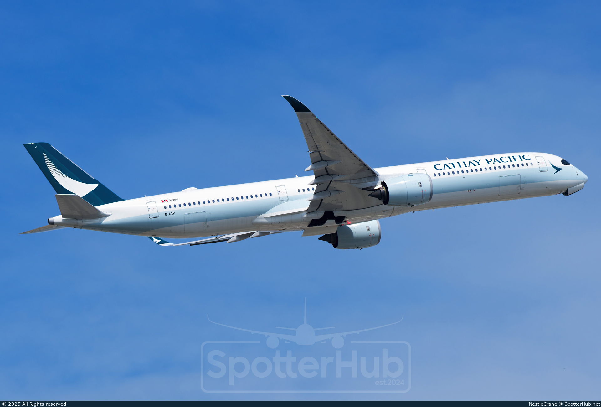 Photo of B-LXR - Airbus A350-1041 operated by Cathay Pacific Airways