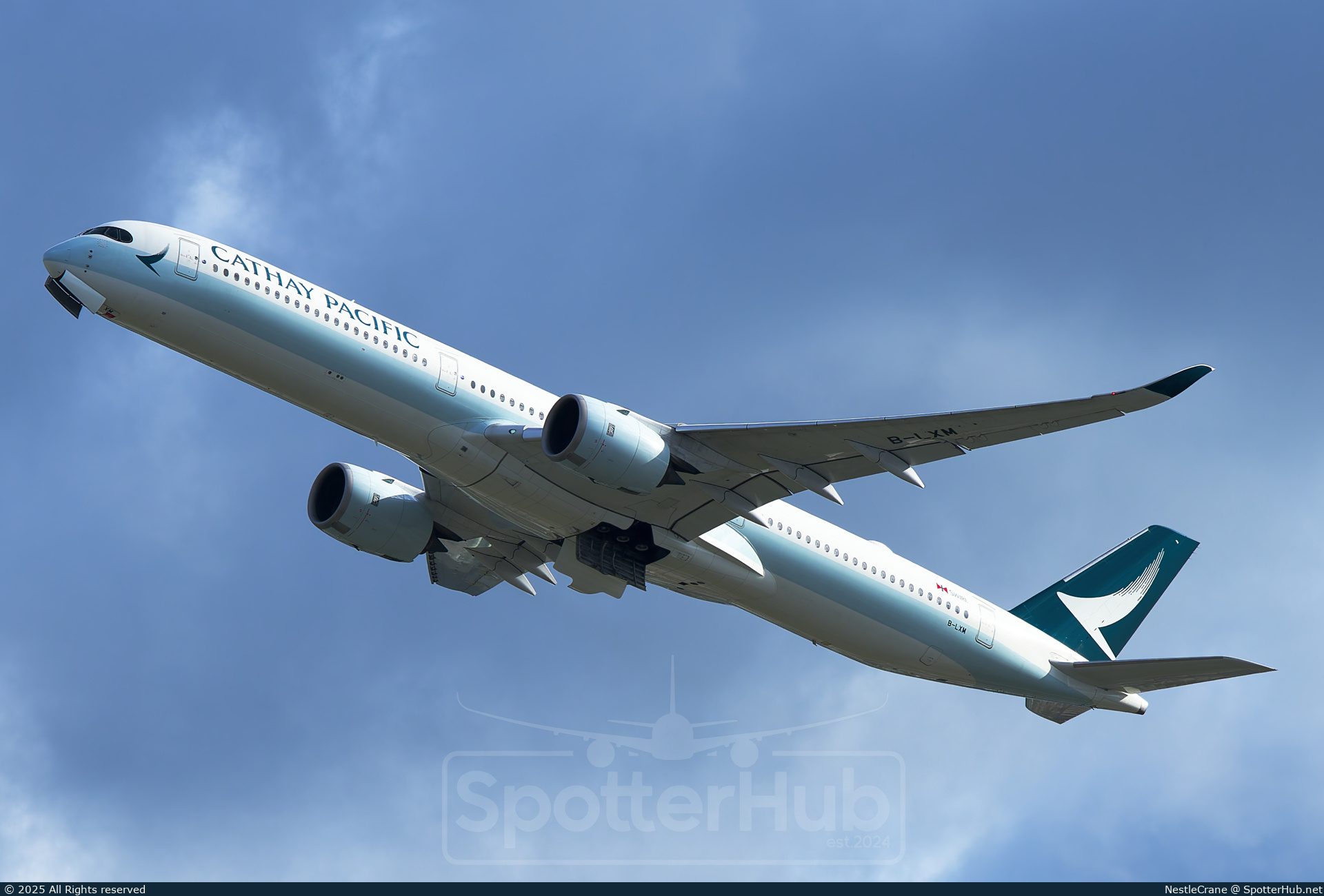 Photo of B-LXM - Airbus A350-1041 operated by Cathay Pacific Airways