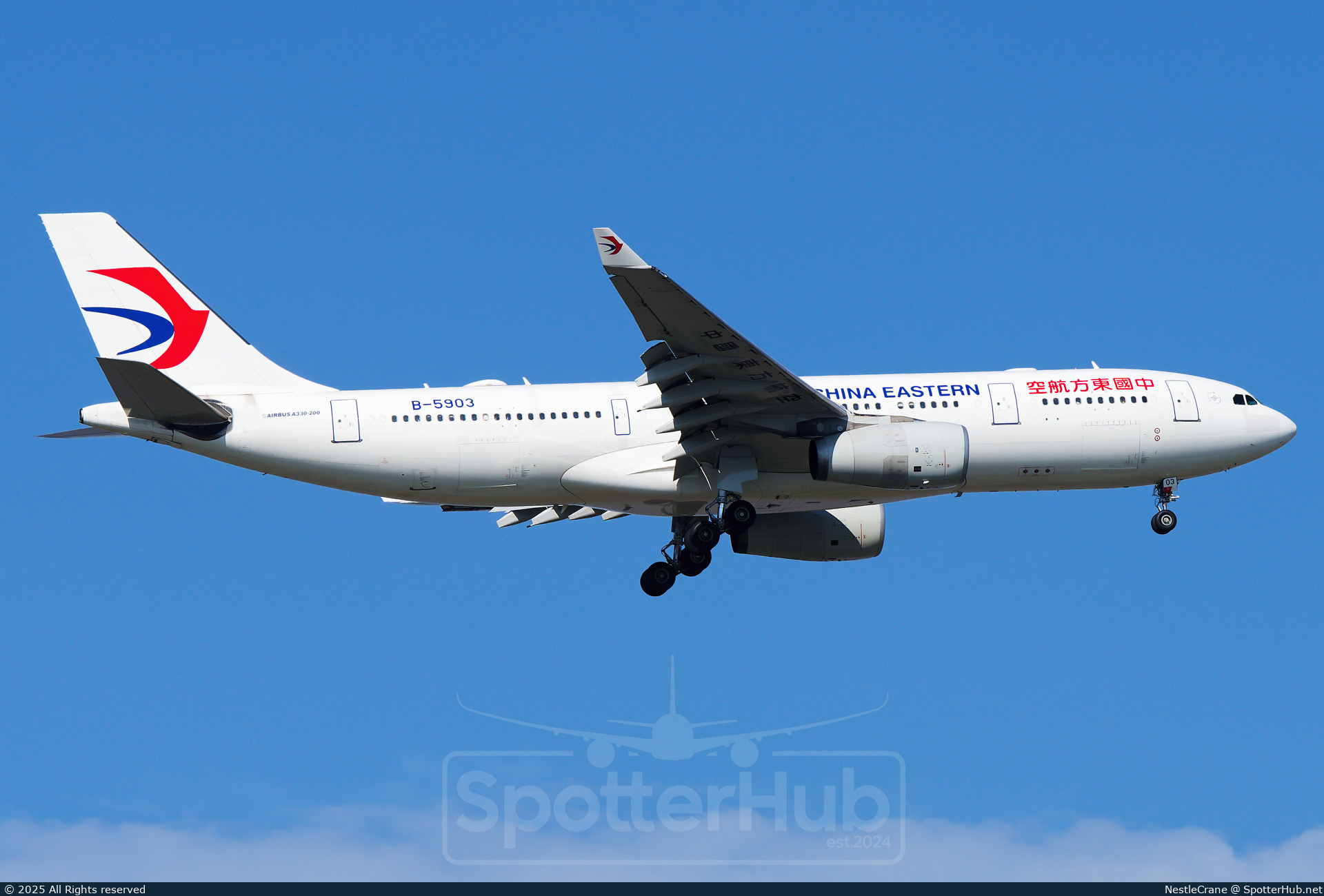 Photo of B-5903 - Airbus A330-243 operated by China Eastern Airlines
