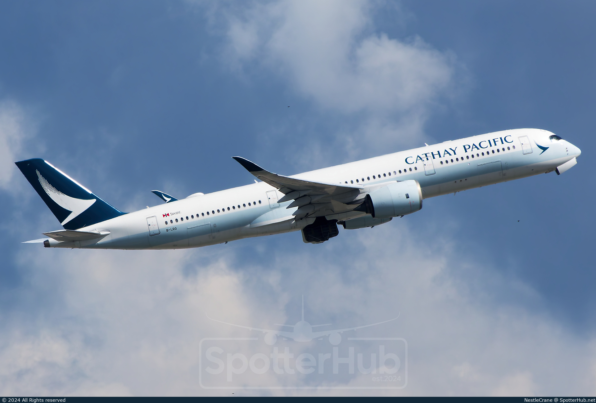 Photo of B-LRG - Airbus A350-941 operated by Cathay Pacific Airways