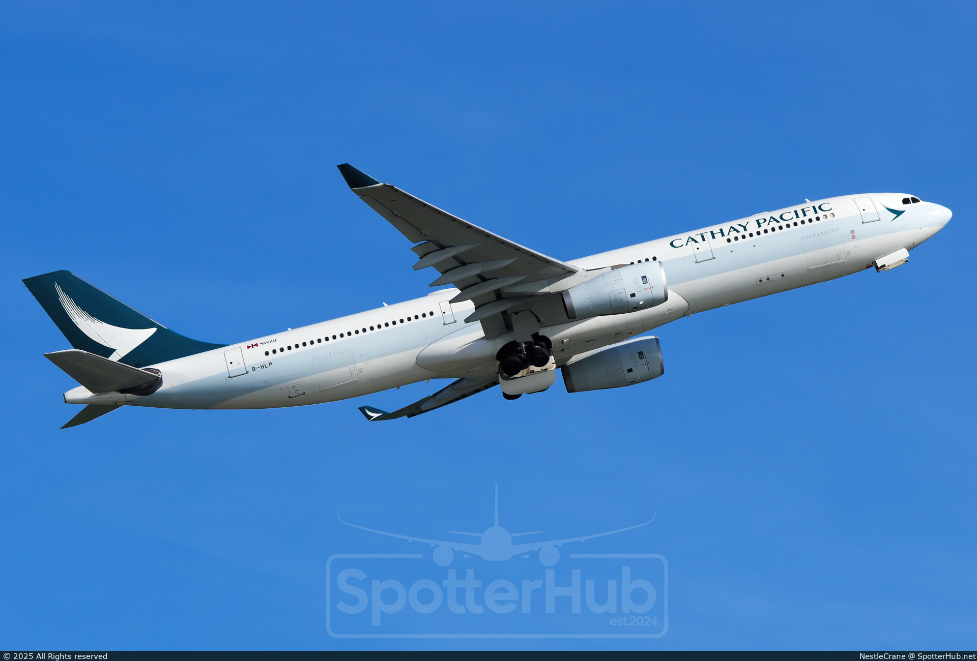 Photo of B-HLP - Airbus A330-343 operated by Cathay Pacific Airways