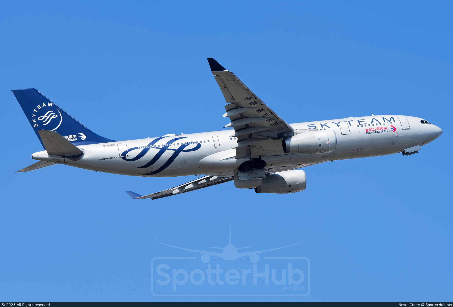 Photo of B-5908 - Airbus A330-243 operated by China Eastern Airlines