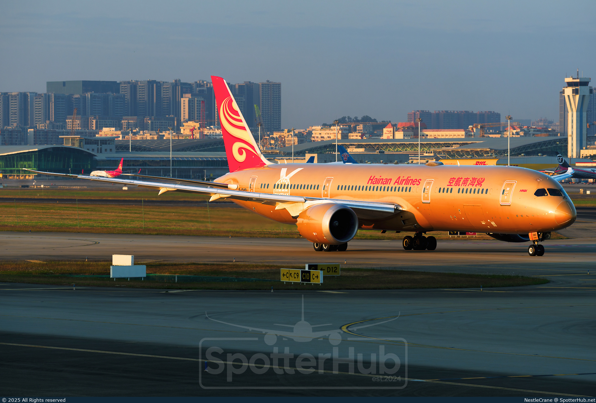 Photo of B-1343 - Boeing 787-9 Dreamliner operated by Hainan Airlines