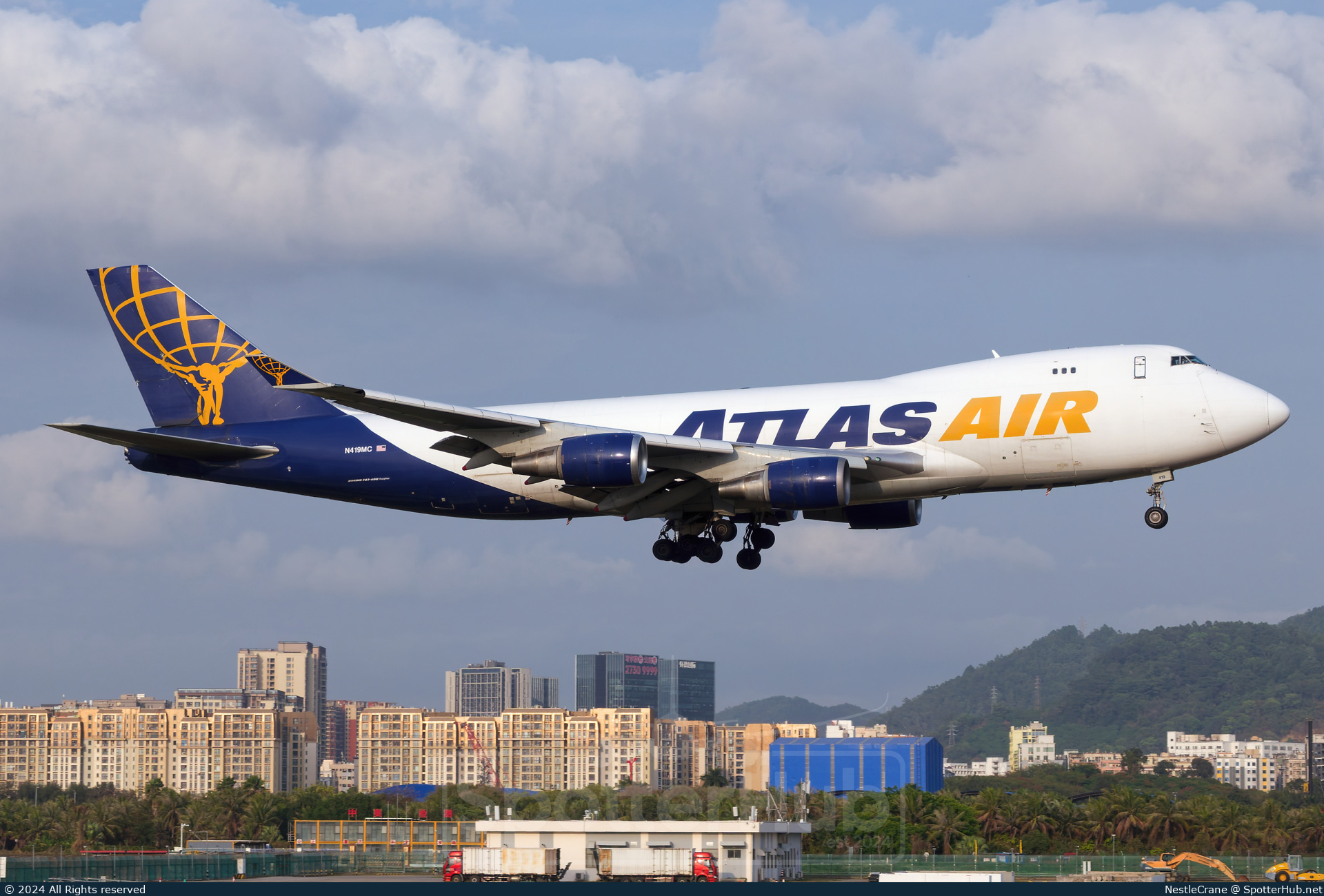 Photo of N419MC - Boeing 747-48EF operated by Atlas Air