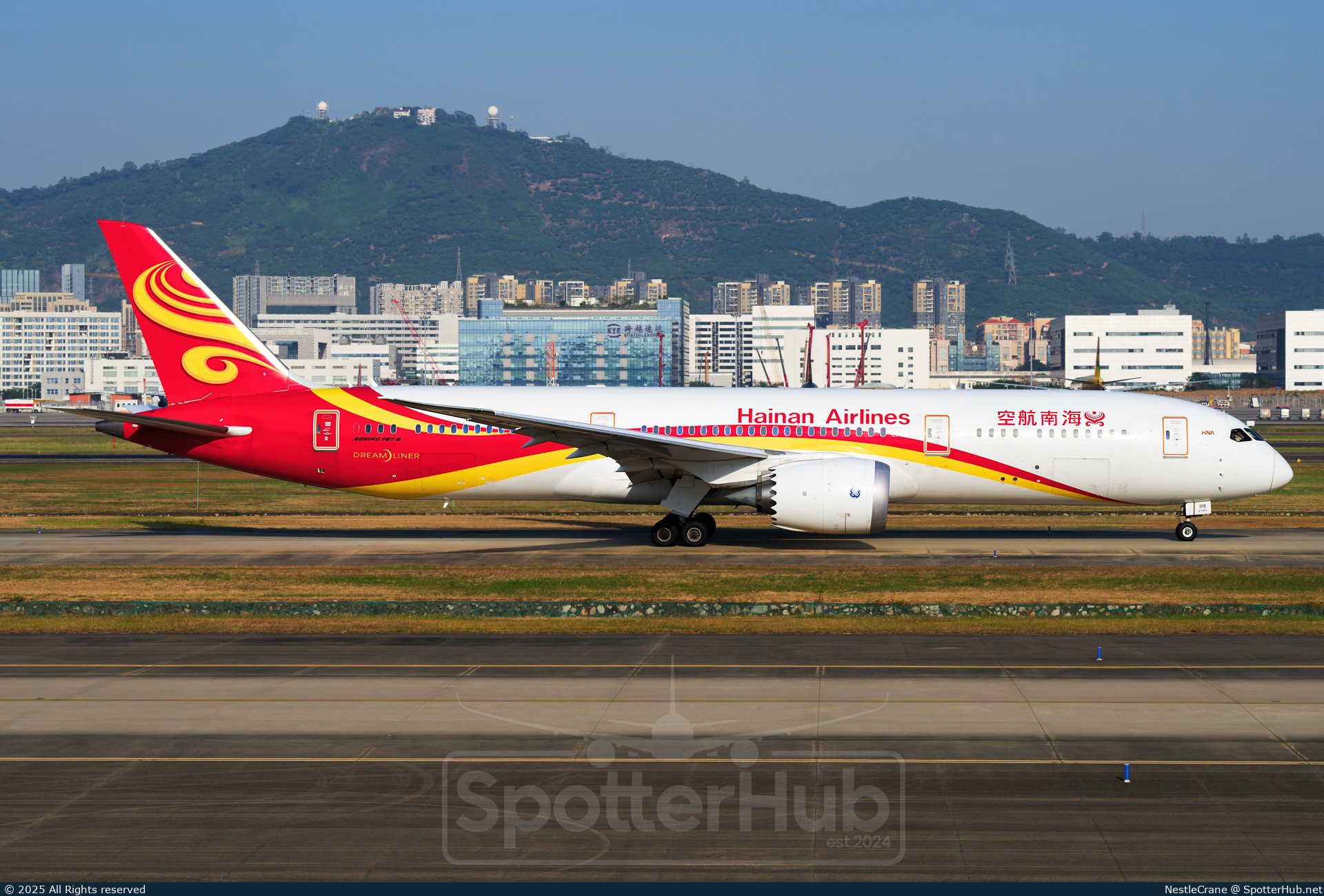 Photo of B-1119 - Boeing 787-9 Dreamliner operated by Hainan Airlines