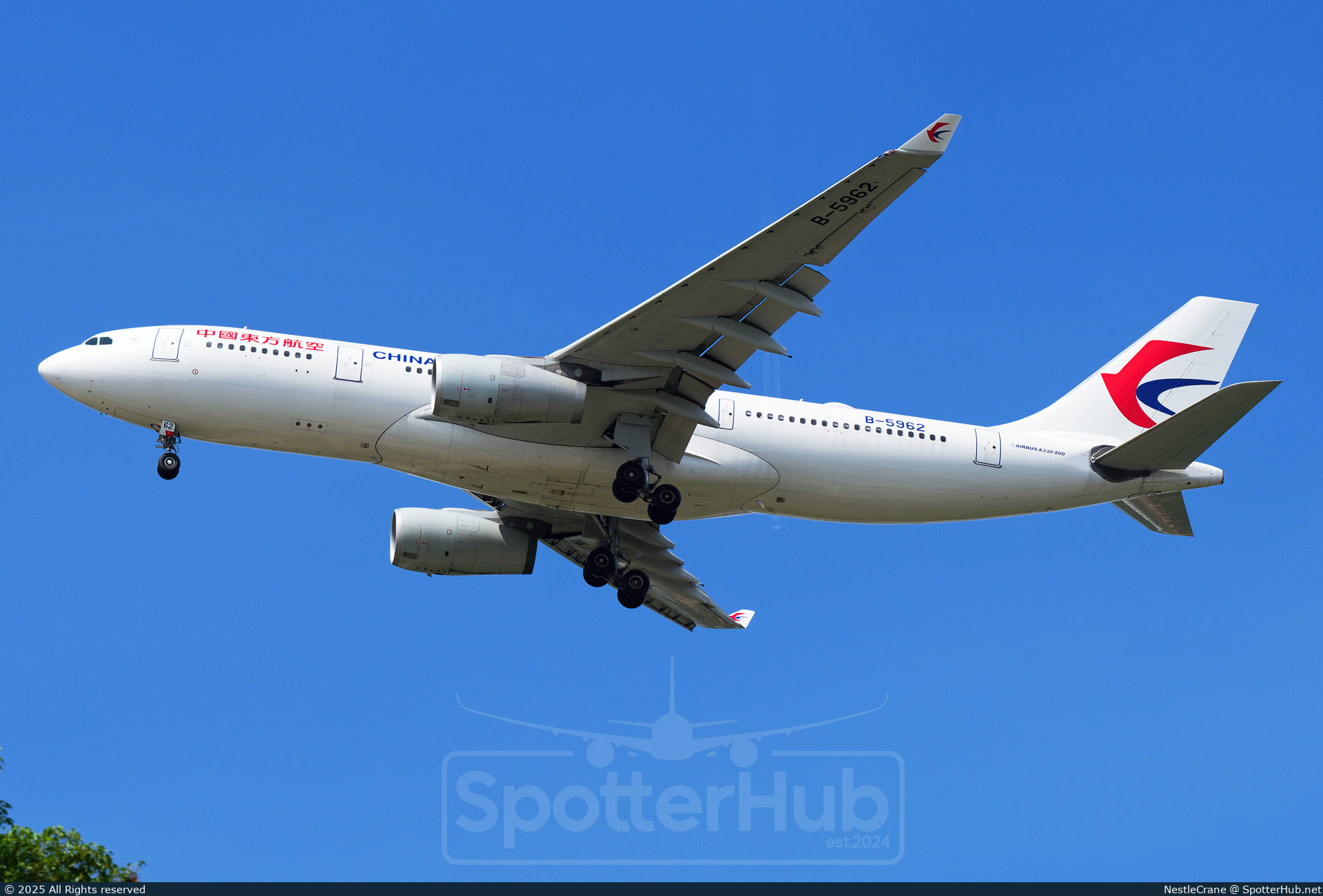 Photo of B-5962 - Airbus A330-243 operated by China Eastern Airlines