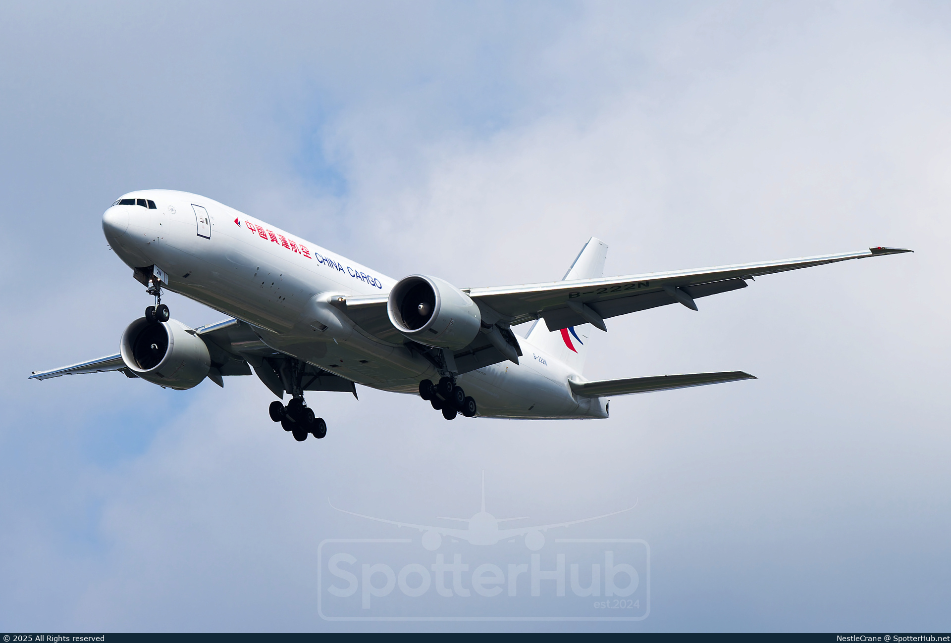 Photo of B-222N - Boeing 777-F operated by China Cargo Airlines