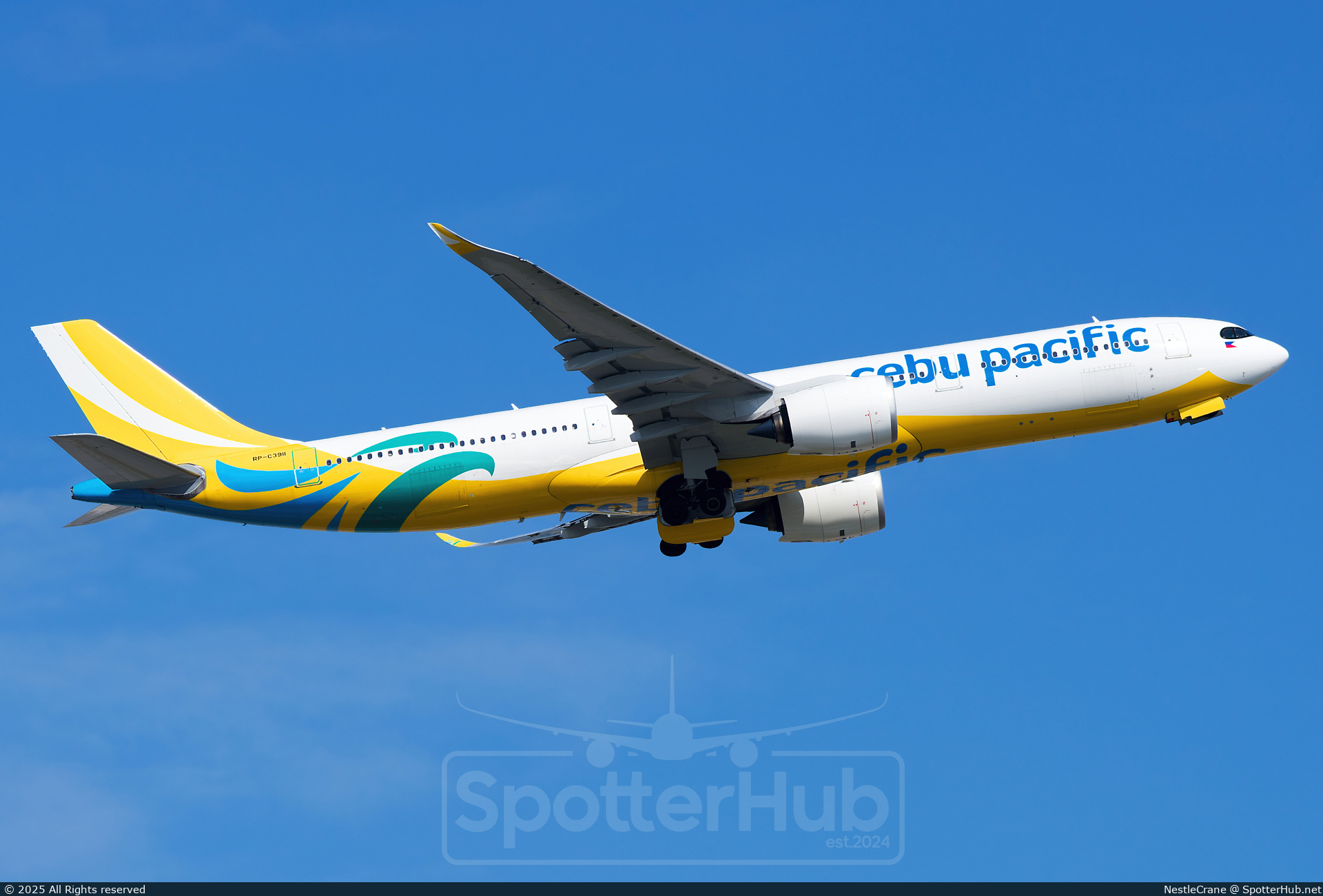 Photo of RP-C3911 - Airbus A330-941 operated by Cebu Pacific