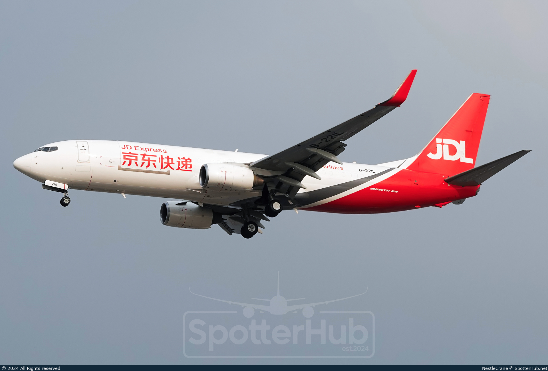 Photo of B-221L - Boeing 737-86N(BCF) operated by JD Airlines