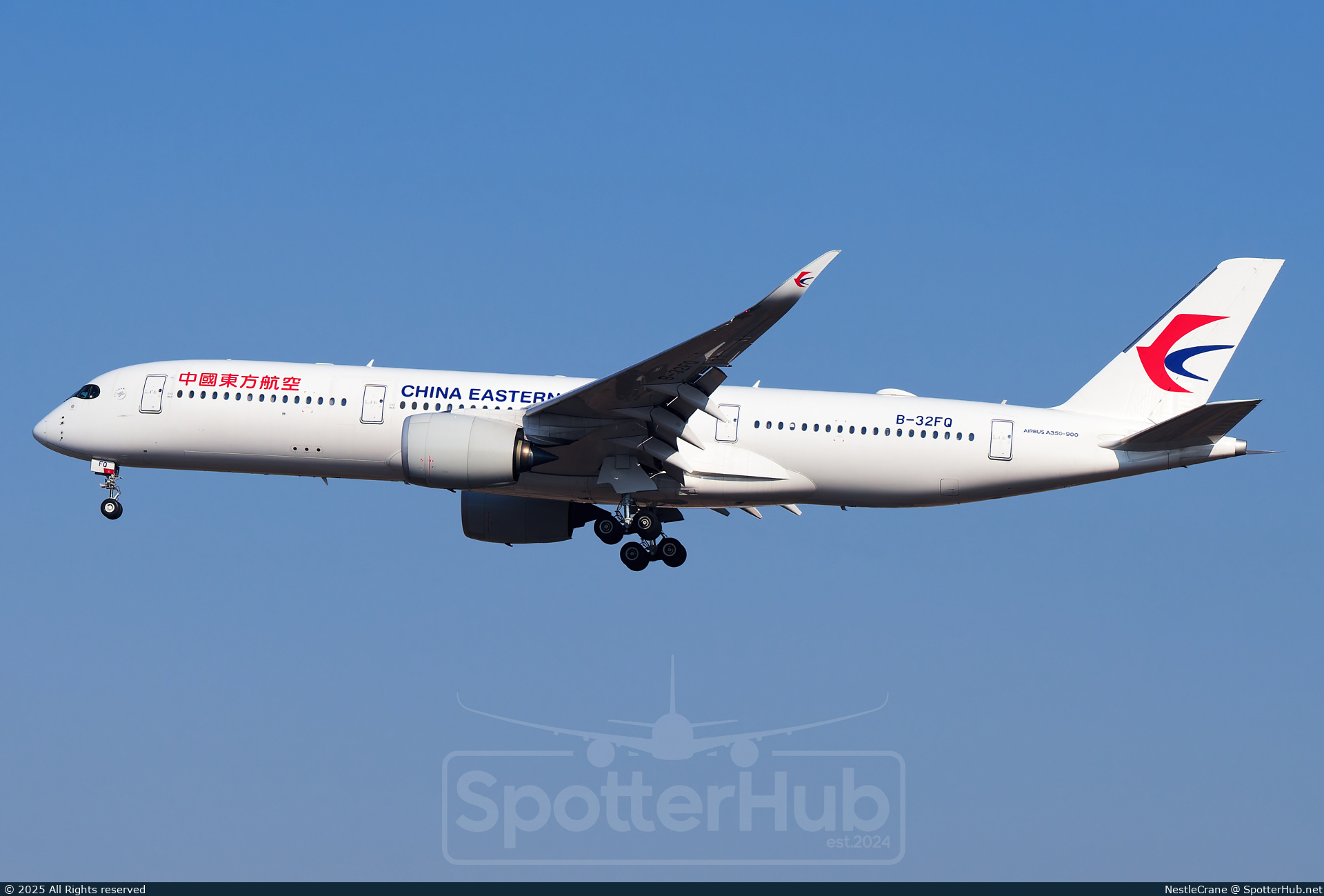 Photo of B-32FQ - Airbus A350-941 operated by China Eastern Airlines