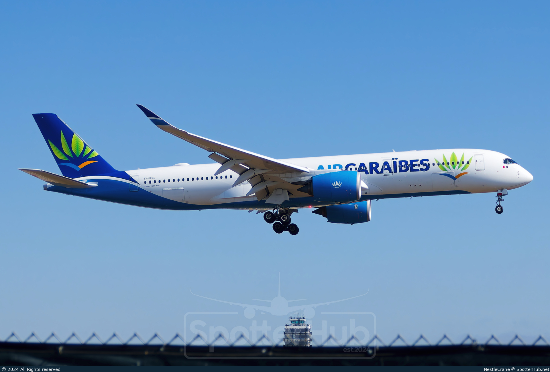 Photo of F-HTRE - Airbus A350-941 operated by Air Caraïbes