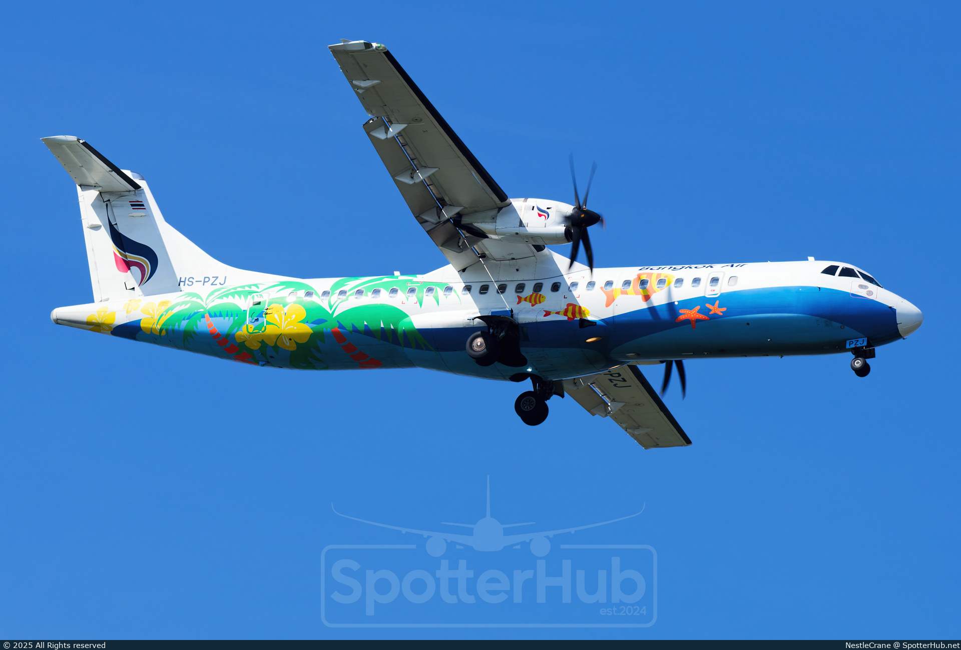 Photo of HS-PZJ - ATR 72-600 operated by Bangkok Airways