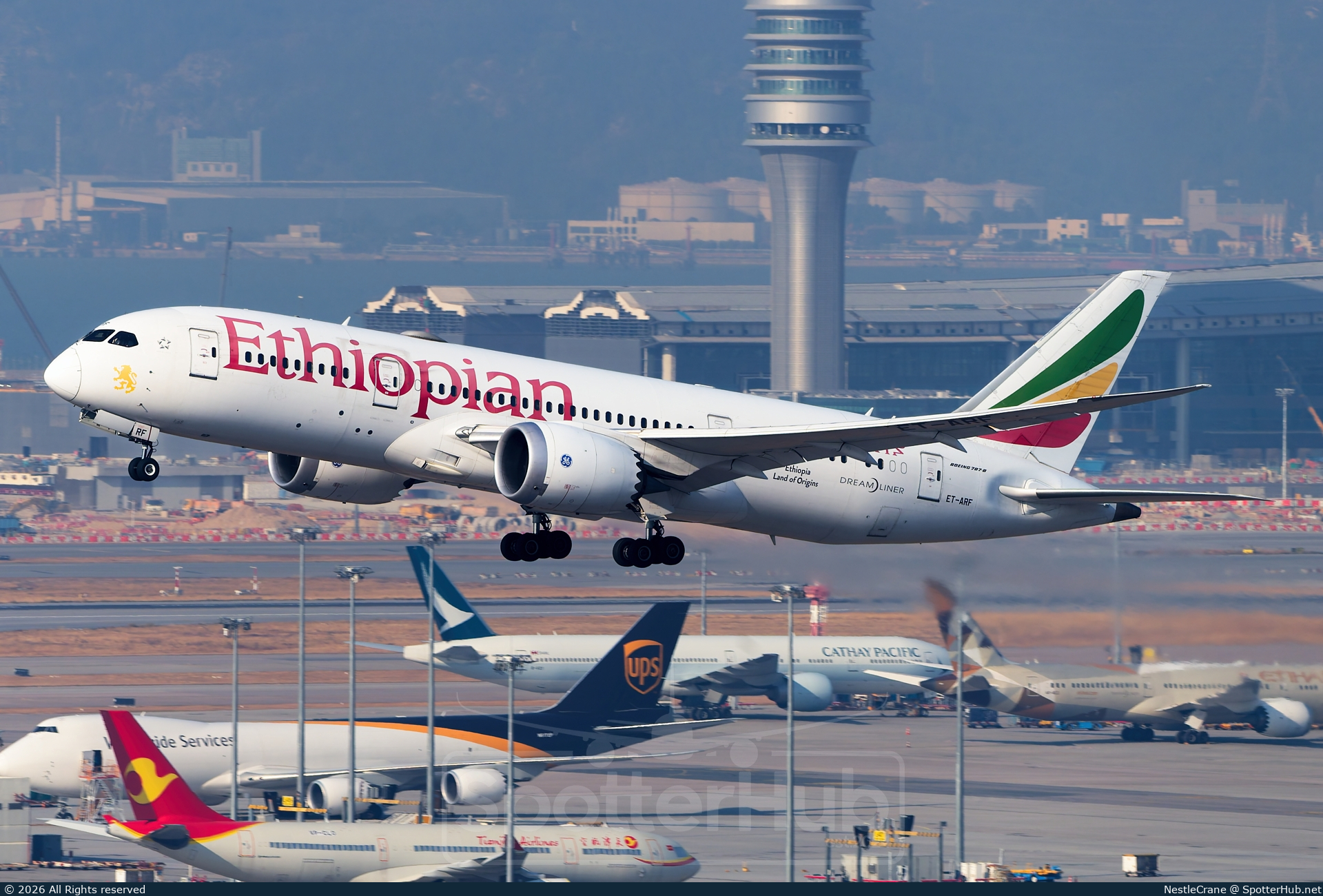 Photo of ET-ARF - Boeing 787-8 Dreamliner operated by Ethiopian Airlines