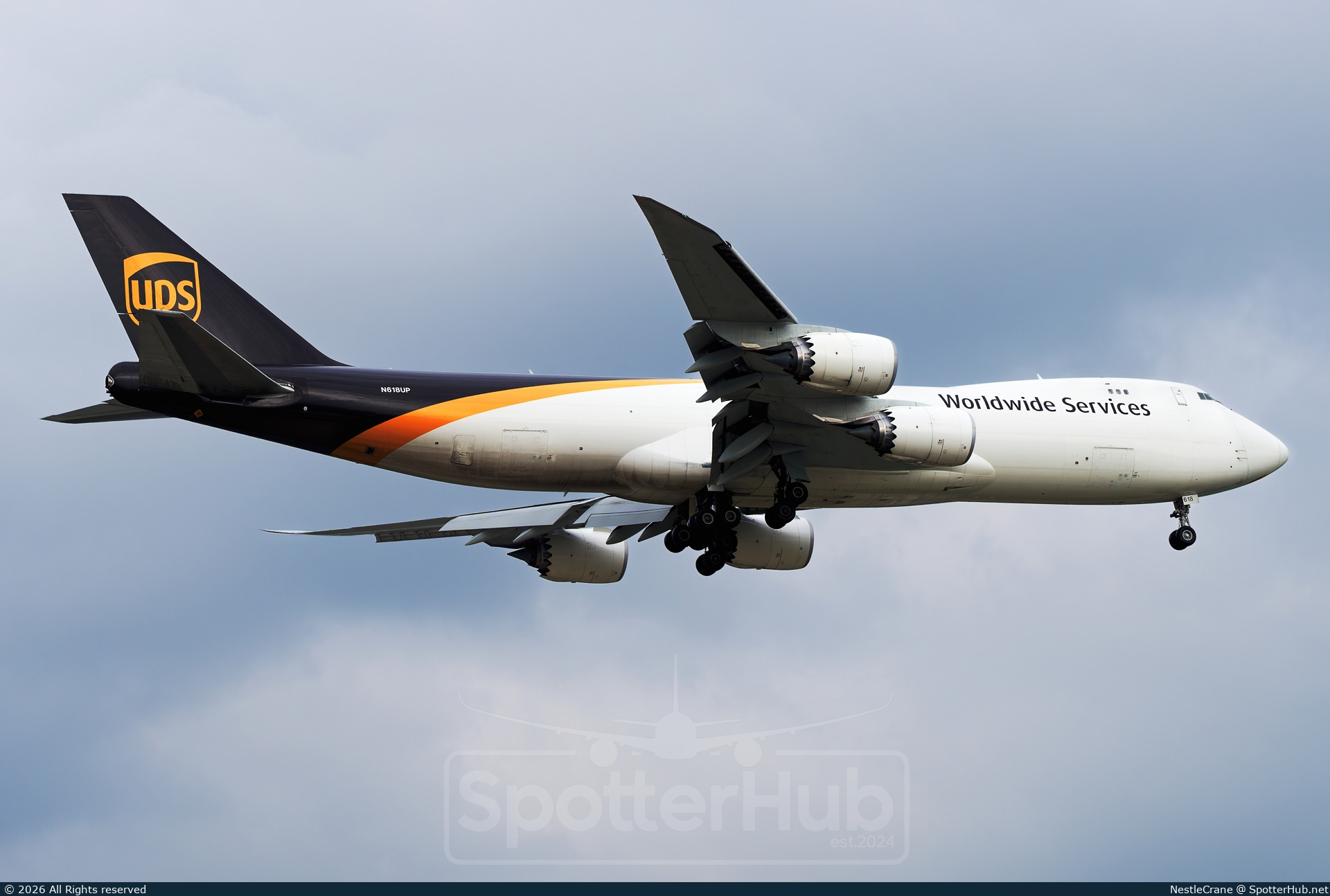 Photo of N618UP - Boeing 747-8F operated by UPS United Parcel Service