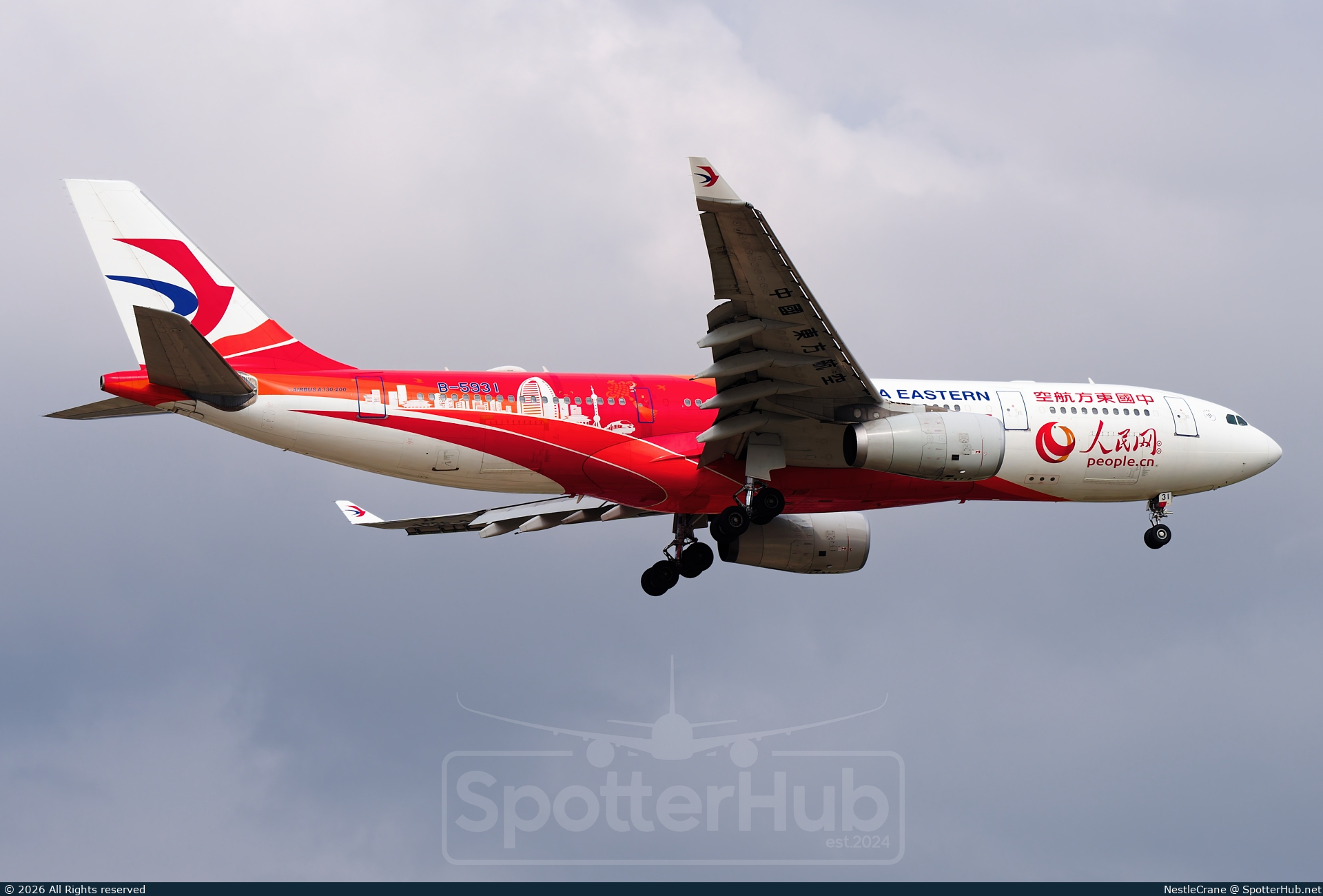 Photo of B-5931 - Airbus A330-243 operated by China Eastern Airlines