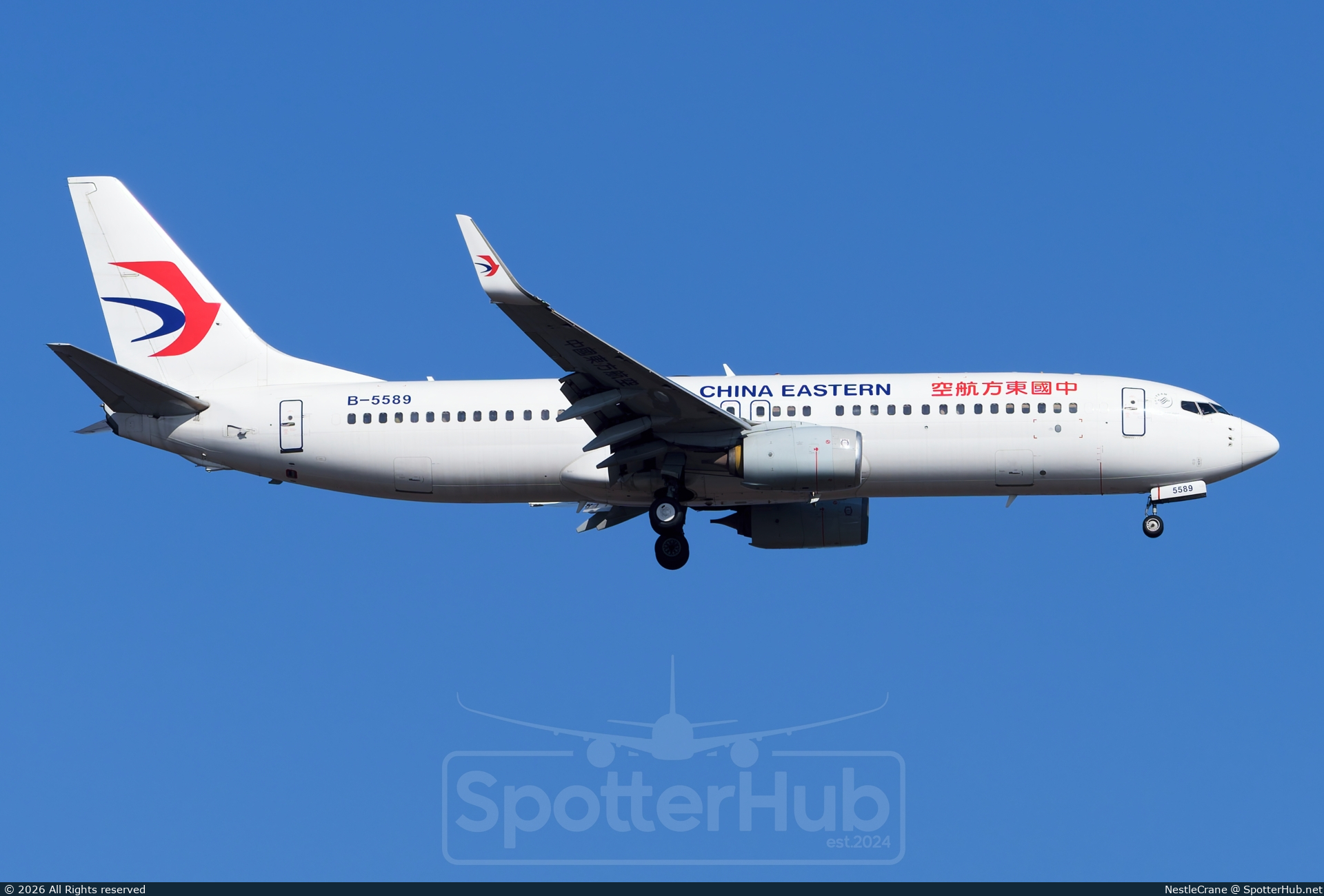 Photo of B-5589 - Boeing 737-89P operated by China Eastern Airlines