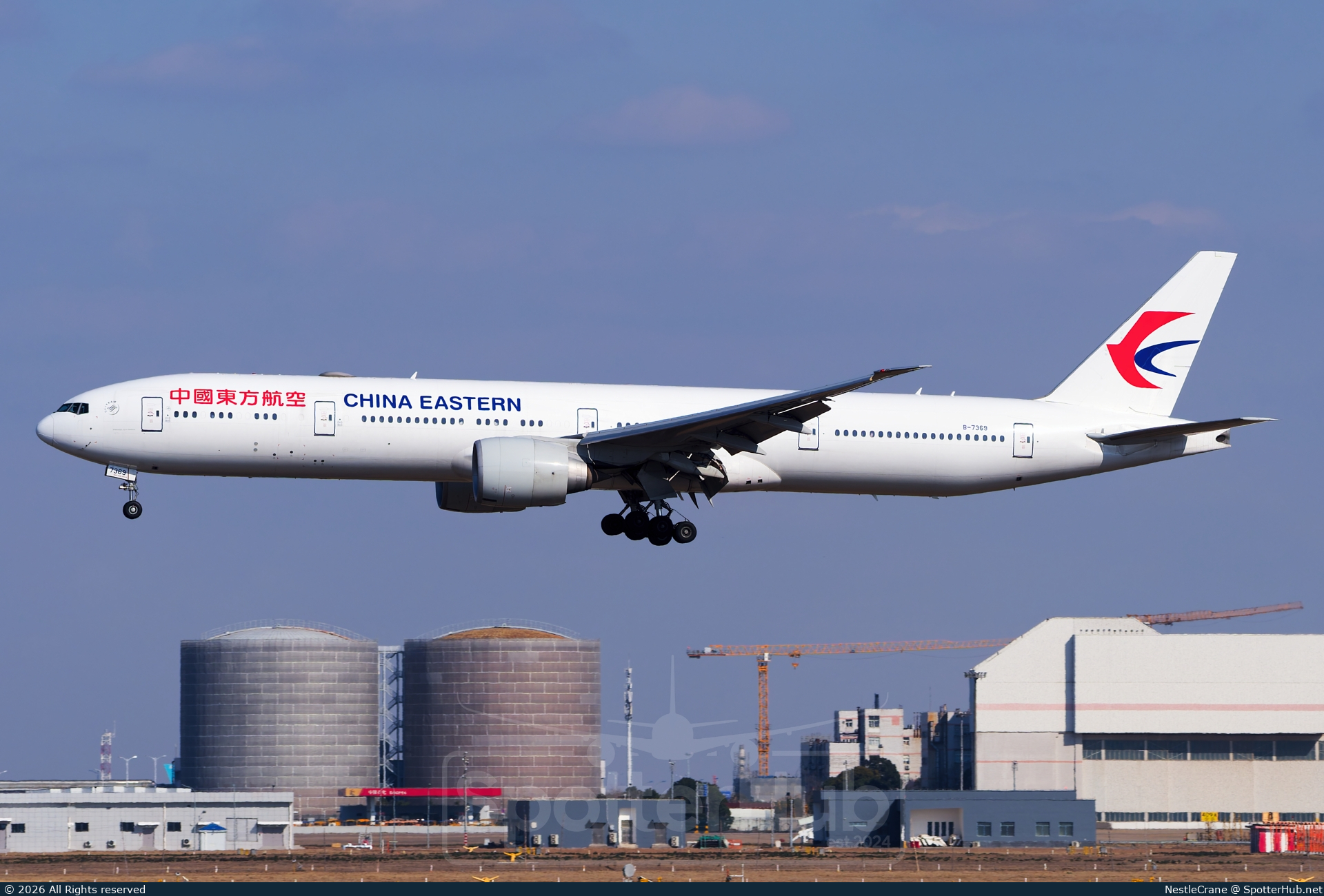 Photo of B-7369 - Boeing 777-39P(ER) operated by China Eastern Airlines