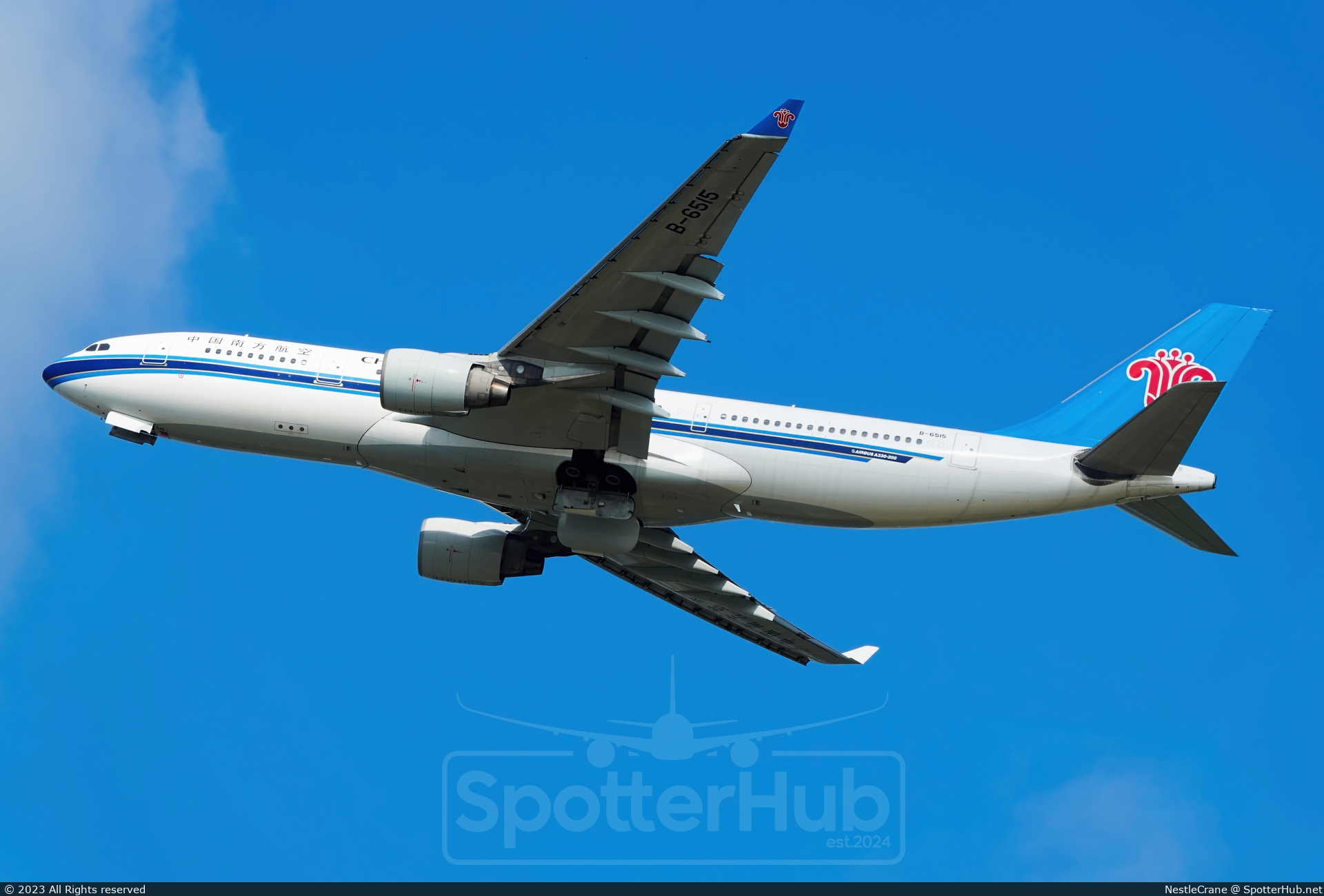 Photo of B-6515 - Airbus A330-223 operated by China Southern Airlines