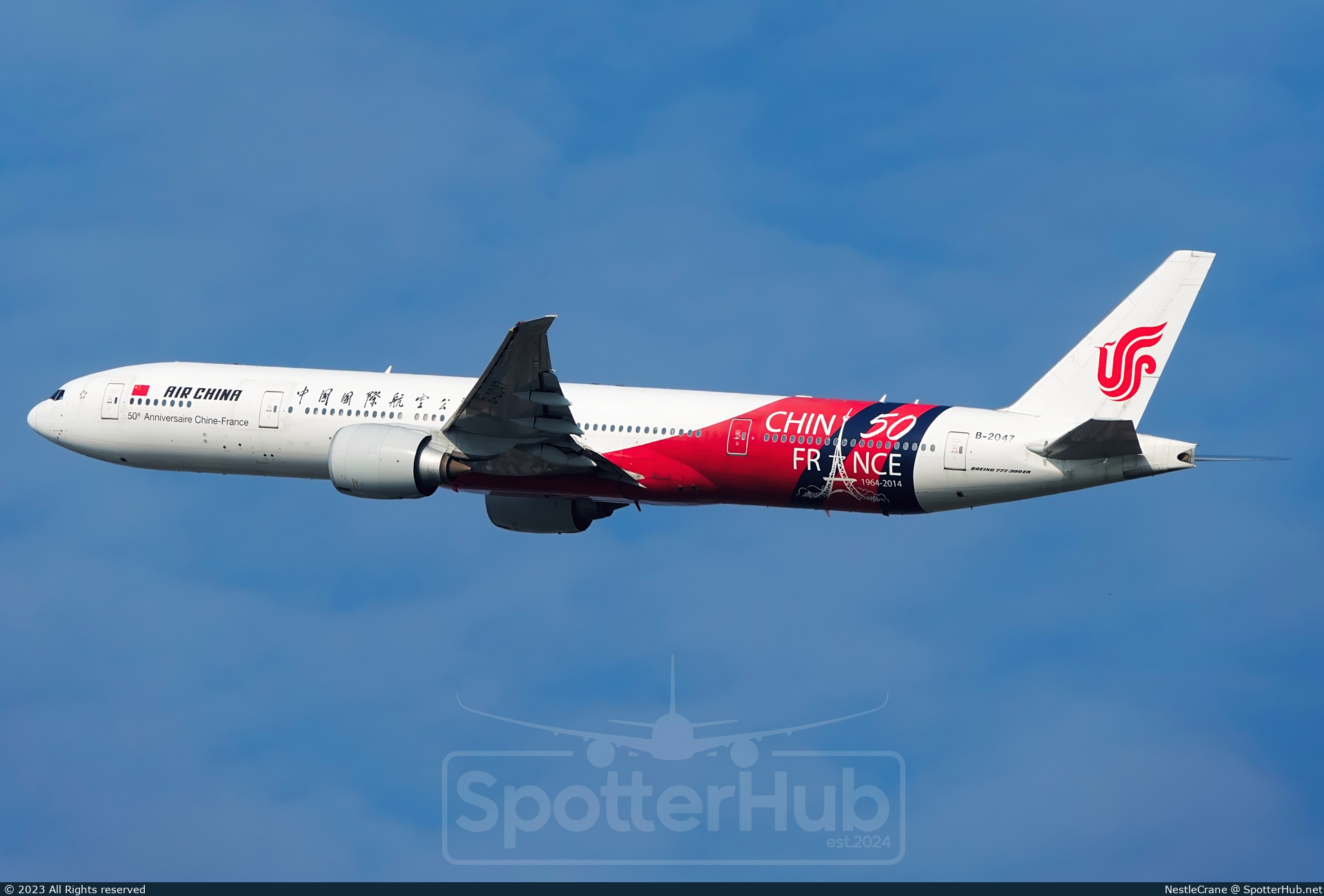 Photo of B-2047 - Boeing 777-39L(ER) operated by Air China
