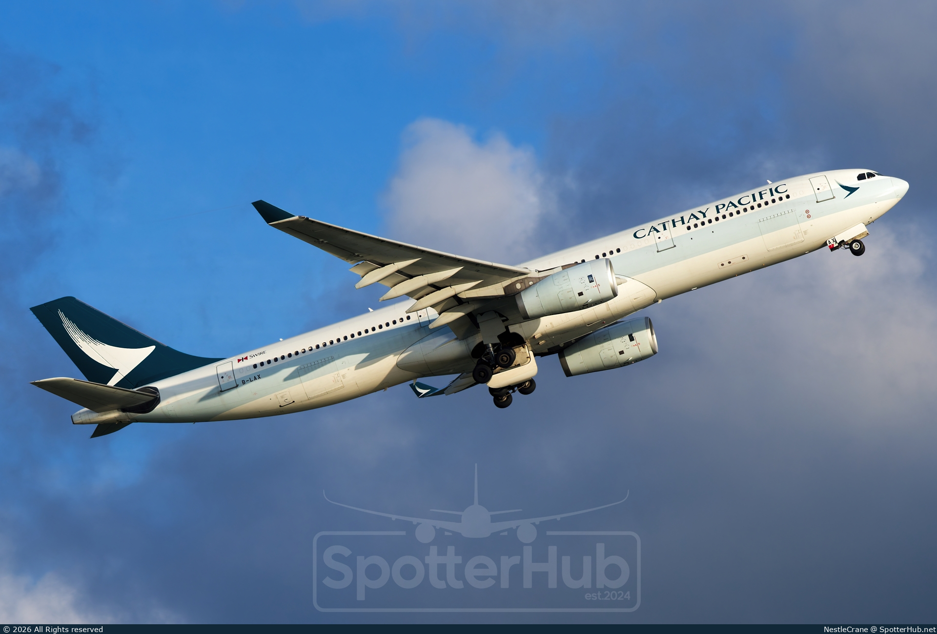Photo of B-LAX - Airbus A330-343 operated by Cathay Pacific Airways