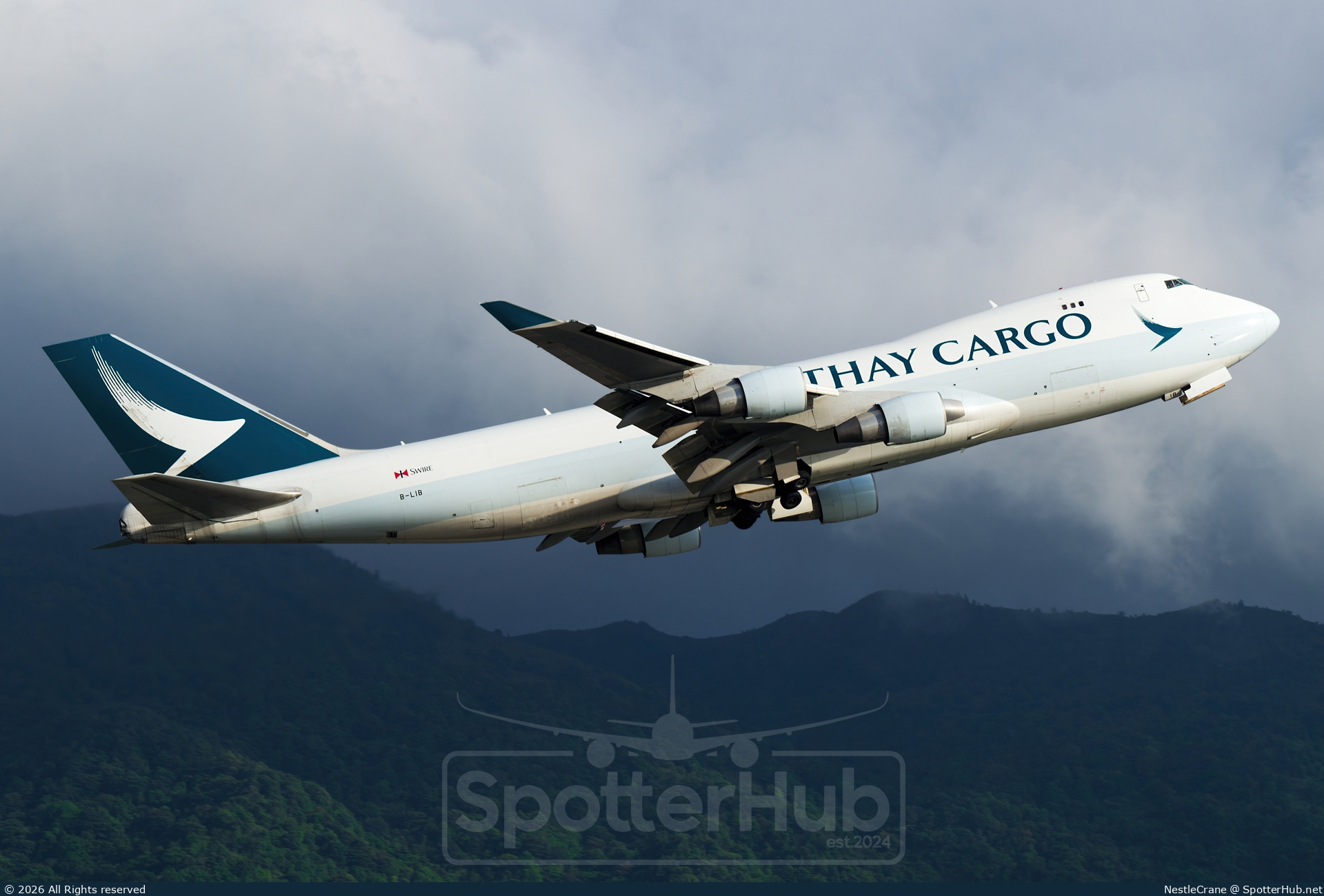 Photo of B-LIB - Boeing 747-467F(ER) operated by Cathay Pacific Cargo