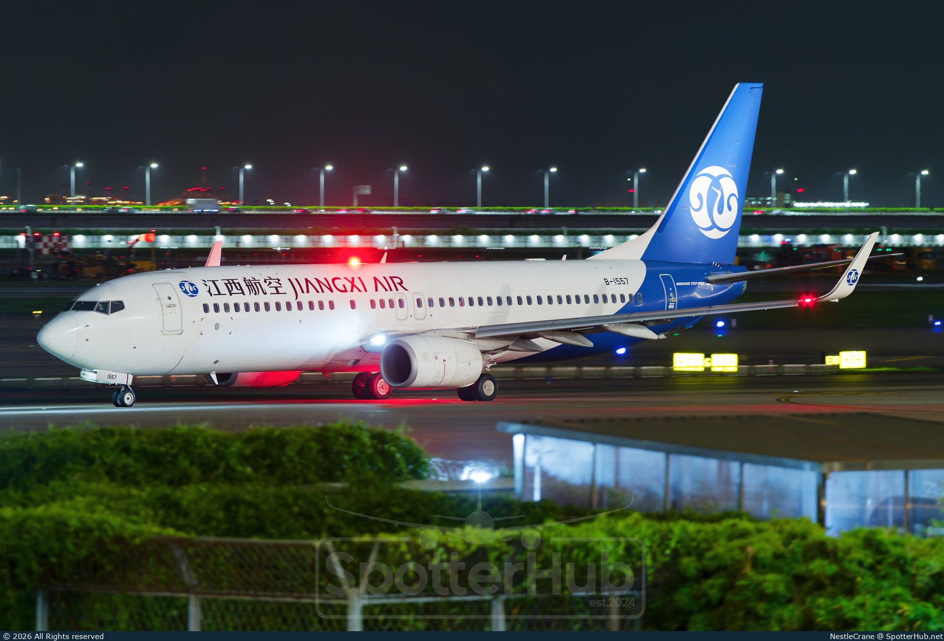 Photo of B-1557 - Boeing 737-85C operated by Jiangxi Air