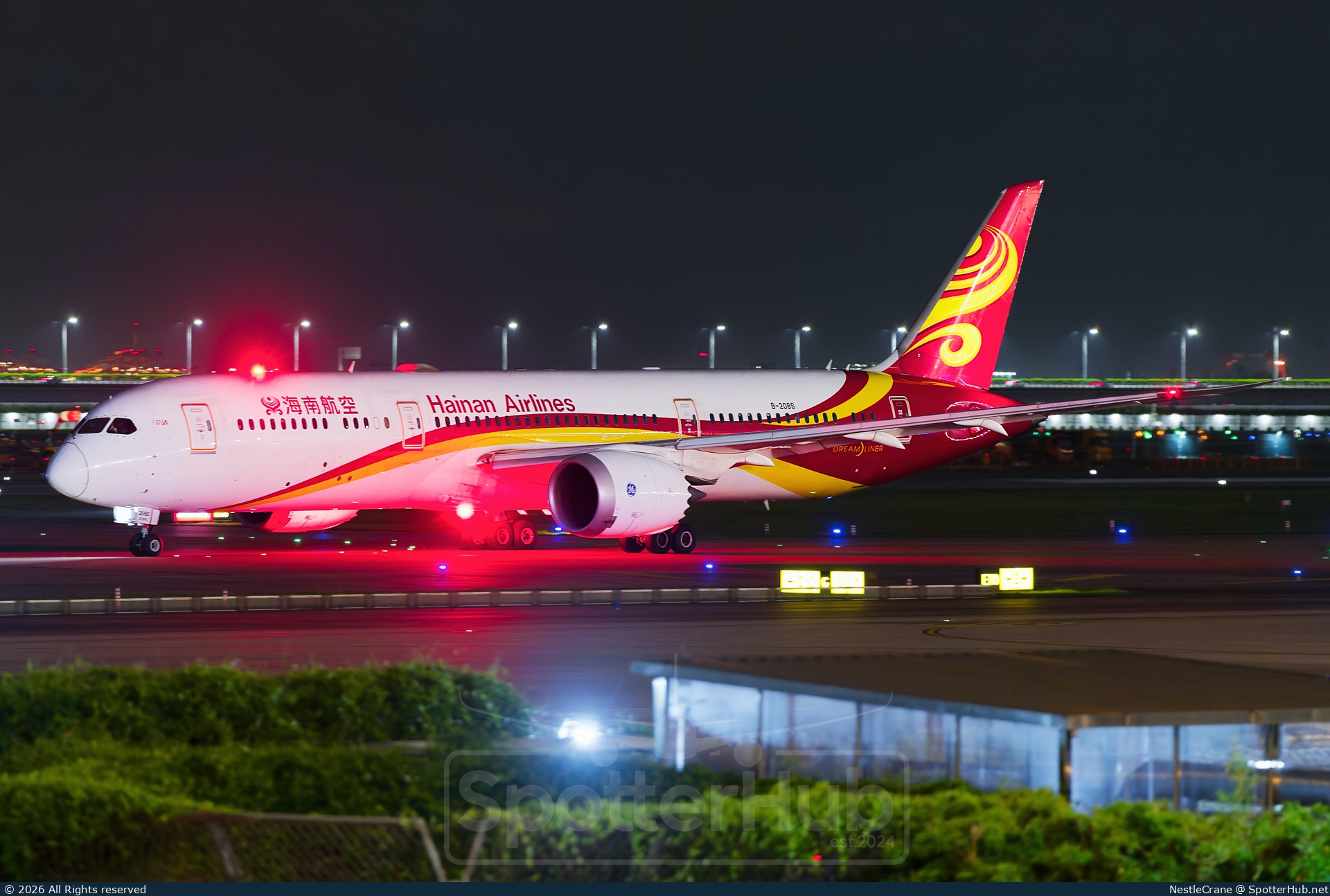 Photo of B-208S - Boeing 787-9 Dreamliner operated by Hainan Airlines