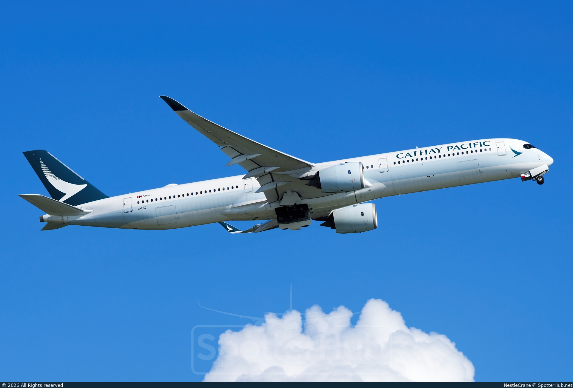 Photo of B-LXC - Airbus A350-1041 operated by Cathay Pacific Airways