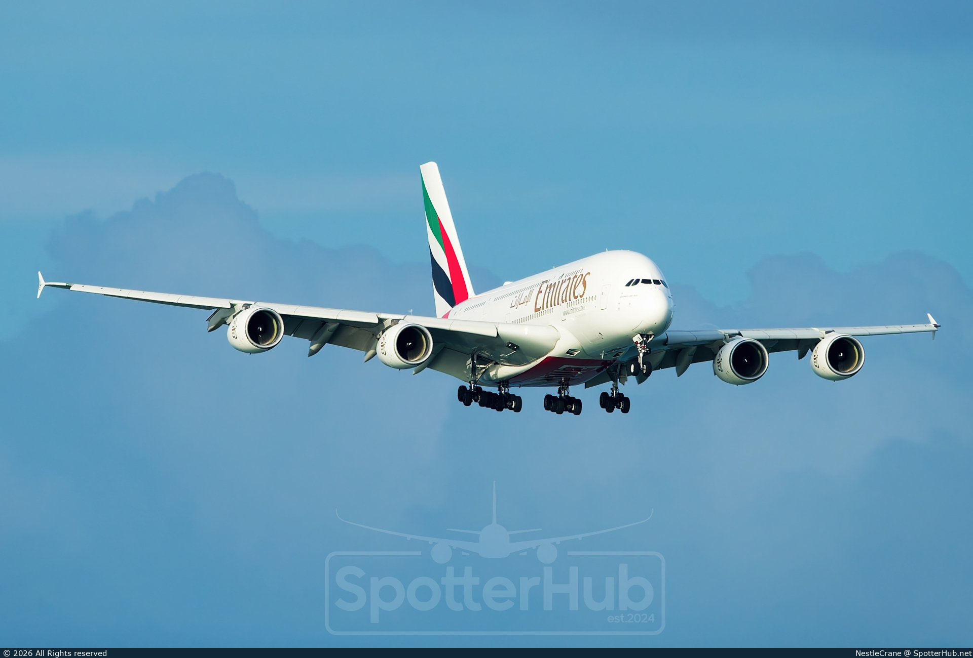 Photo of A6-EOB - Airbus A380-861 operated by Emirates