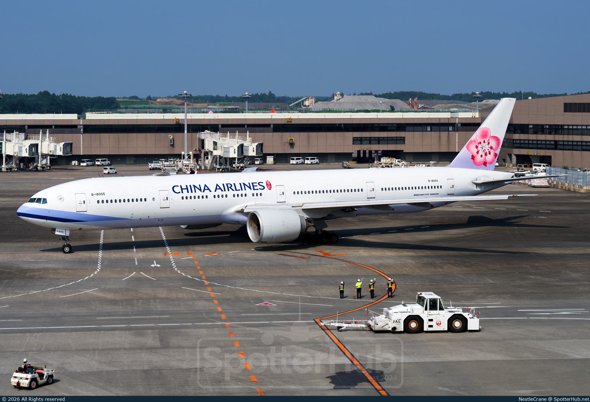 Photo of B-18055 - Boeing 777-36N(ER) operated by China Airlines