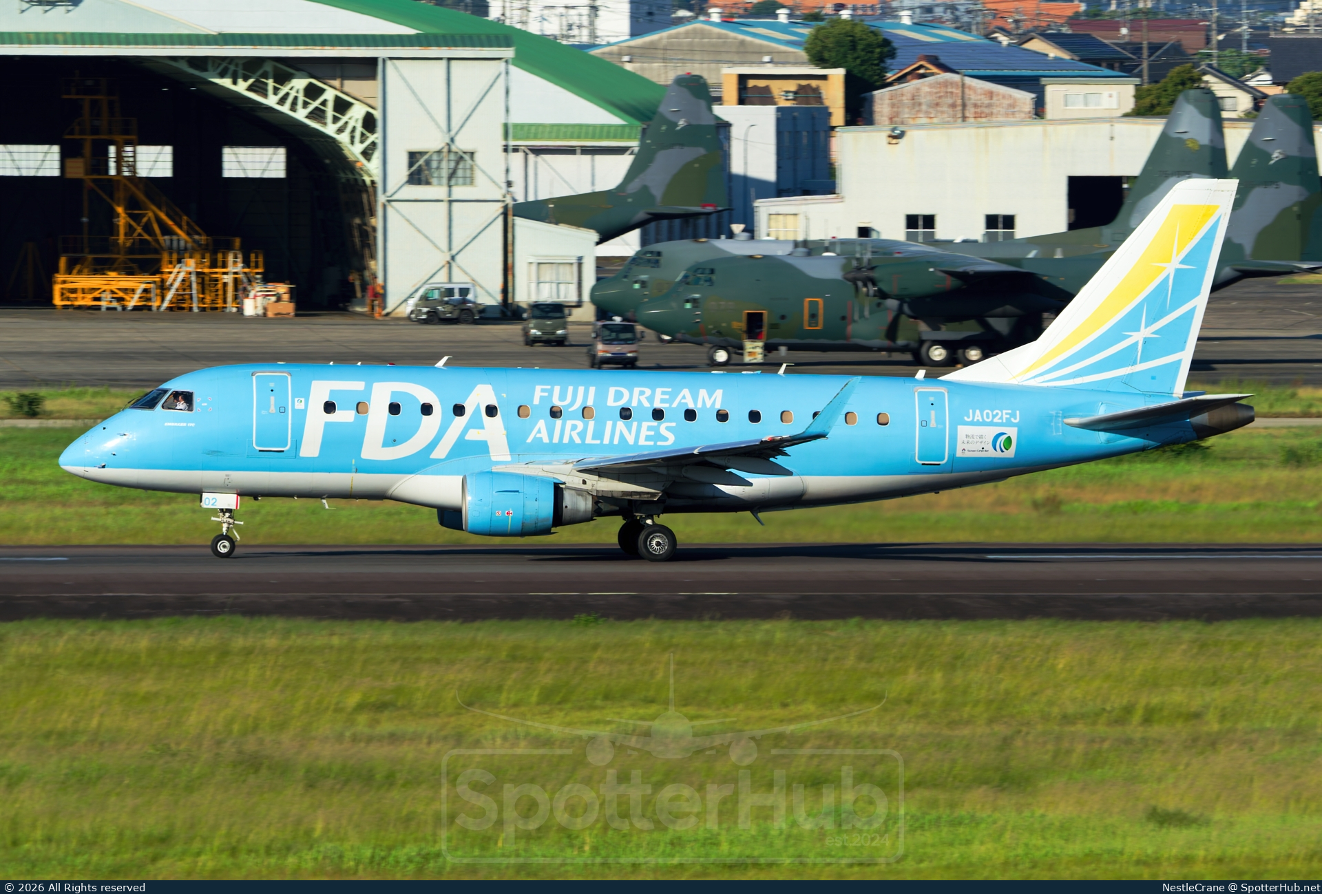 Photo of JA02FJ - Embraer ERJ-170STD operated by Fuji Dream Airlines