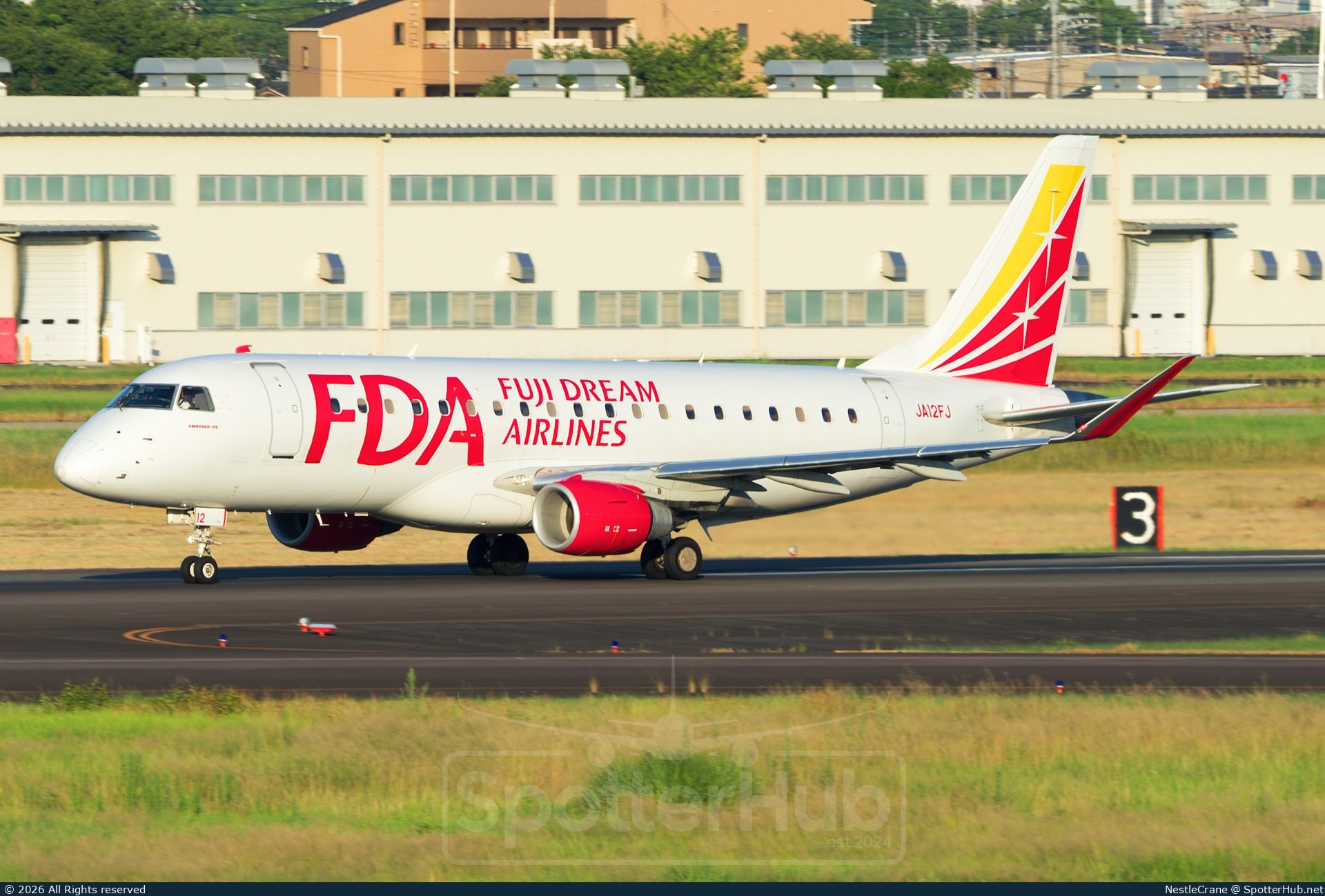 Photo of JA12FJ - Embraer ERJ-175STD operated by Fuji Dream Airlines