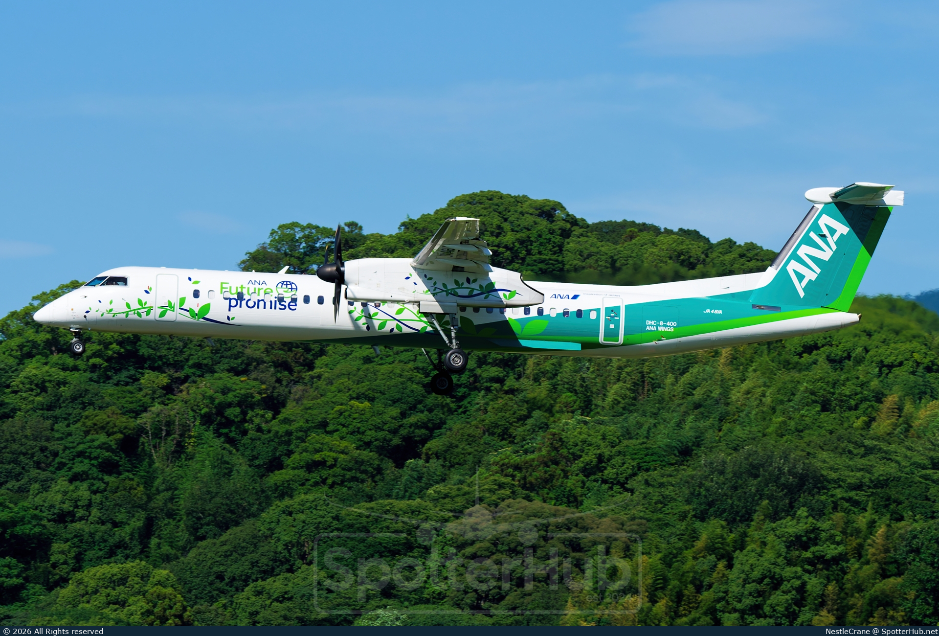 Photo of JA461A - Bombardier DHC-8-402 Dash 8 Q400 operated by ANA All Nippon Airways (opb ANA Wings)