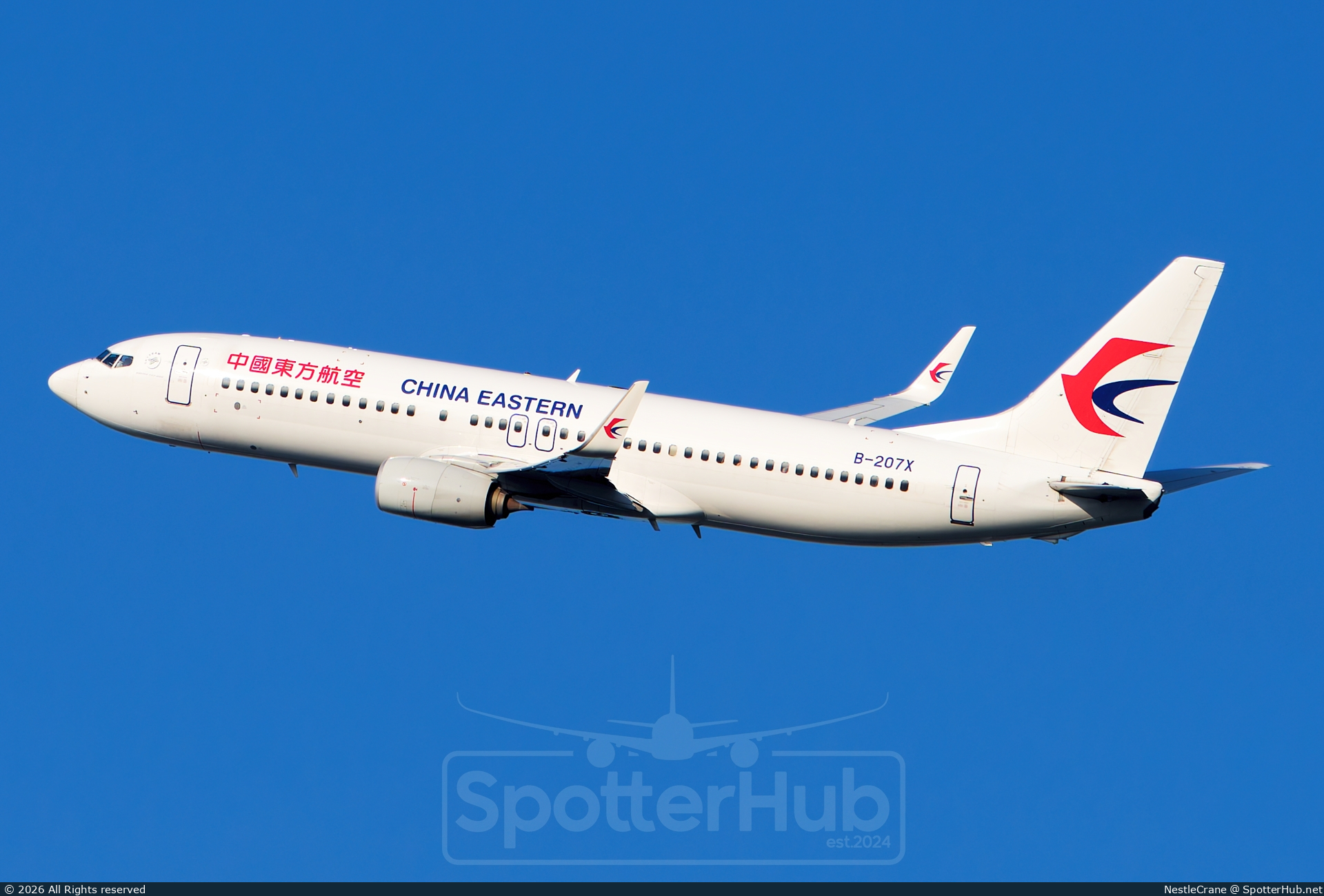 Photo of B-207X - Boeing 737-89P operated by China Eastern Airlines