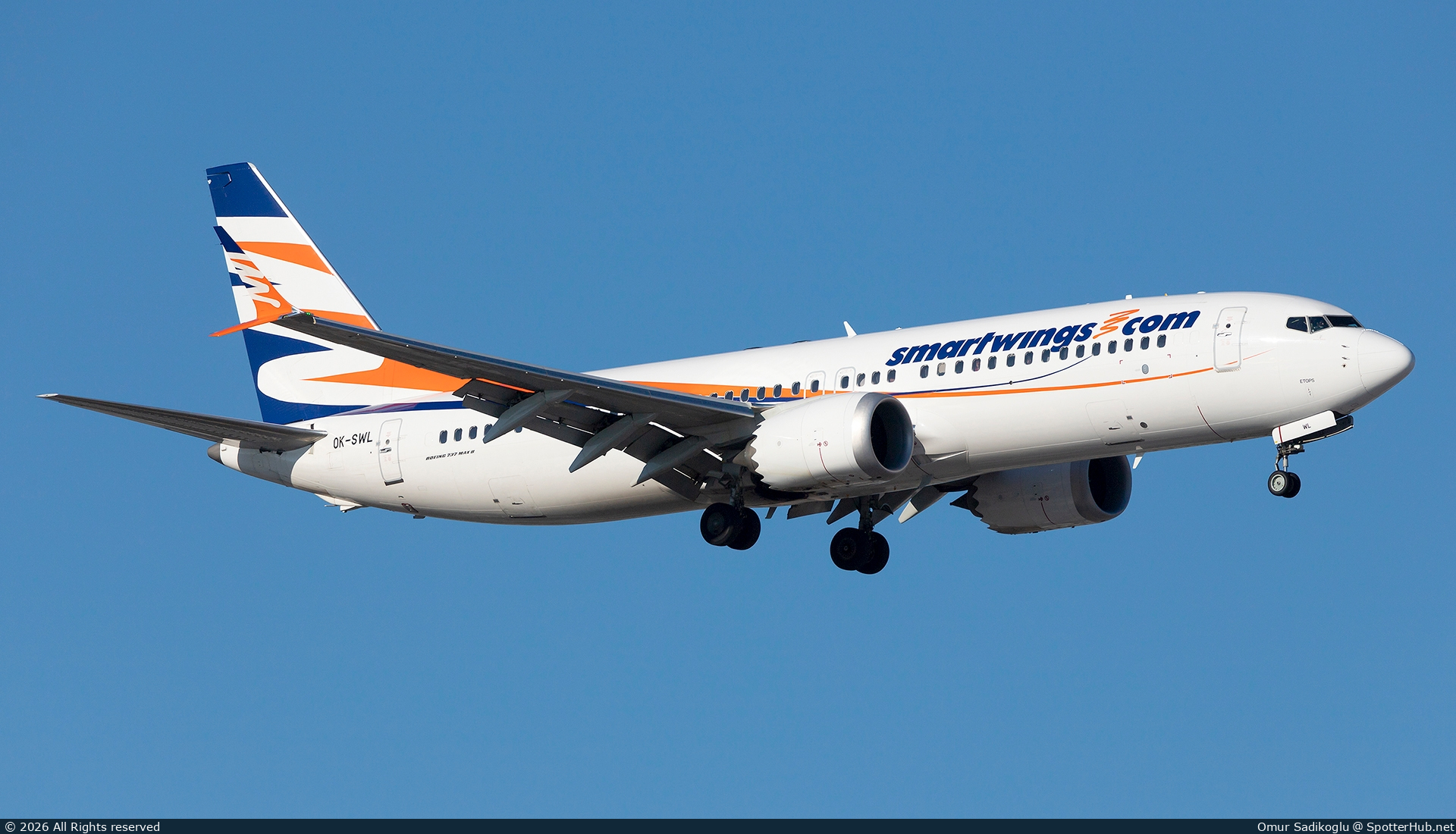 Photo of OK-SWL - Boeing 737 MAX 8 operated by SmartWings