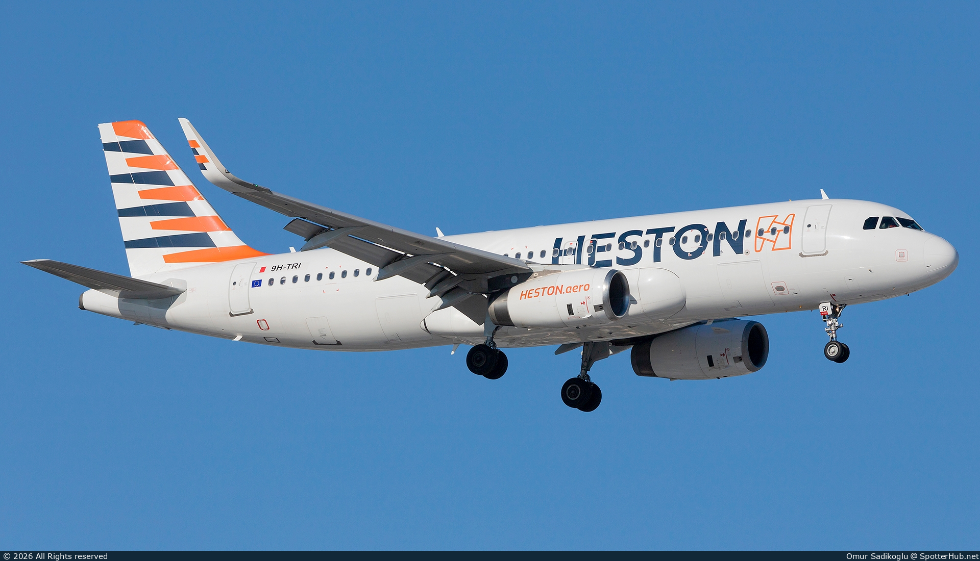 Photo of 9H-TRI - Airbus A320-232 operated by Heston Airlines (opb Valletta Airlines)