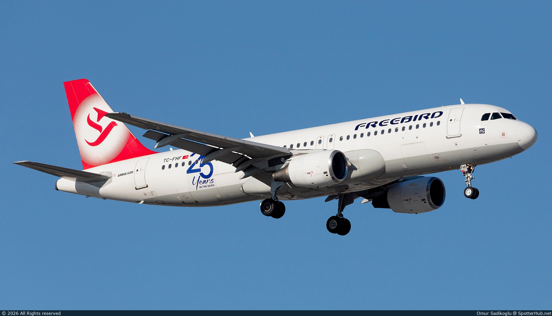 Photo of TC-FHF - Airbus A320-214 operated by Freebird Airlines