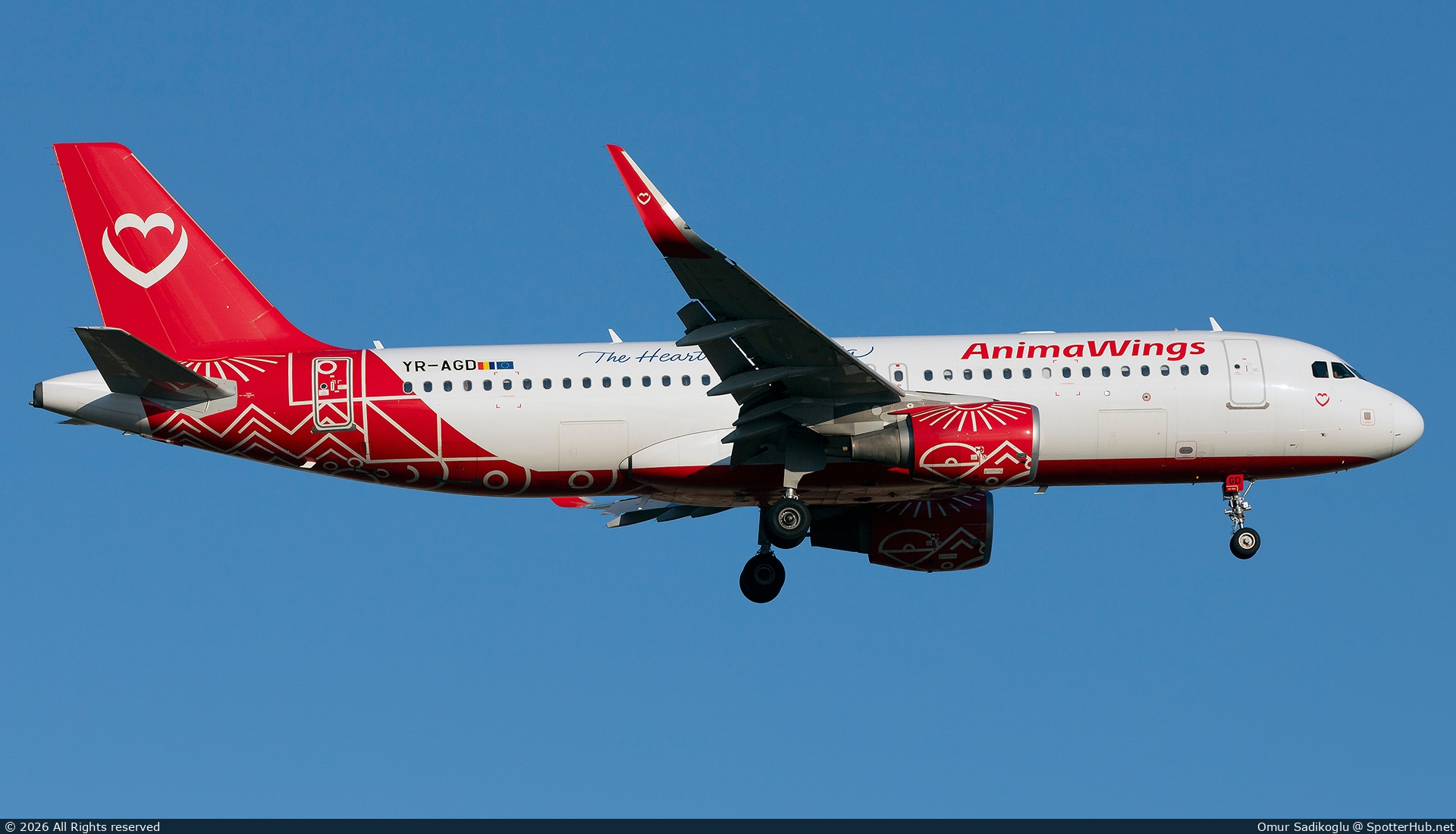 Photo of YR-AGD - Airbus A320-214 operated by Animawings