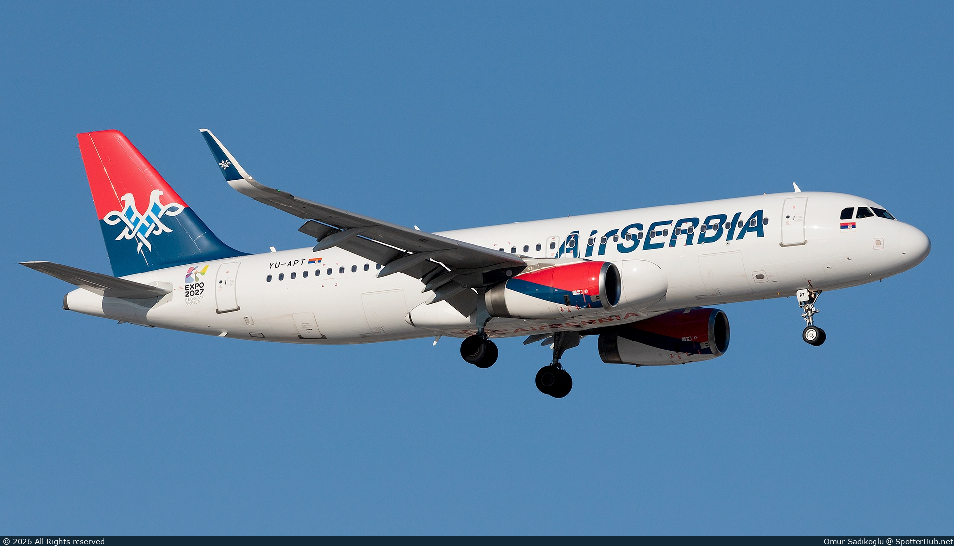Photo of YU-APT - Airbus A320-232 operated by Air Serbia