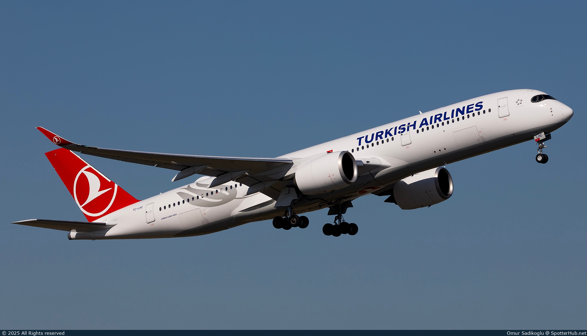 Photo of TC-LHC - Airbus A350-941 operated by Turkish Airlines